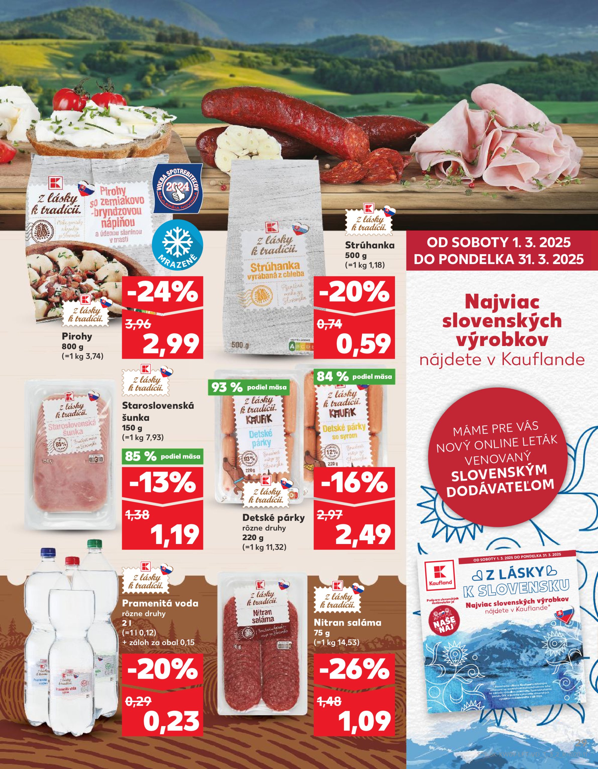 kaufland - Kaufland leták platný od 27.02. - 05.03. - page: 29 kaufland - Kaufland leták platný od 27.02. - 05.03. - page: 29
