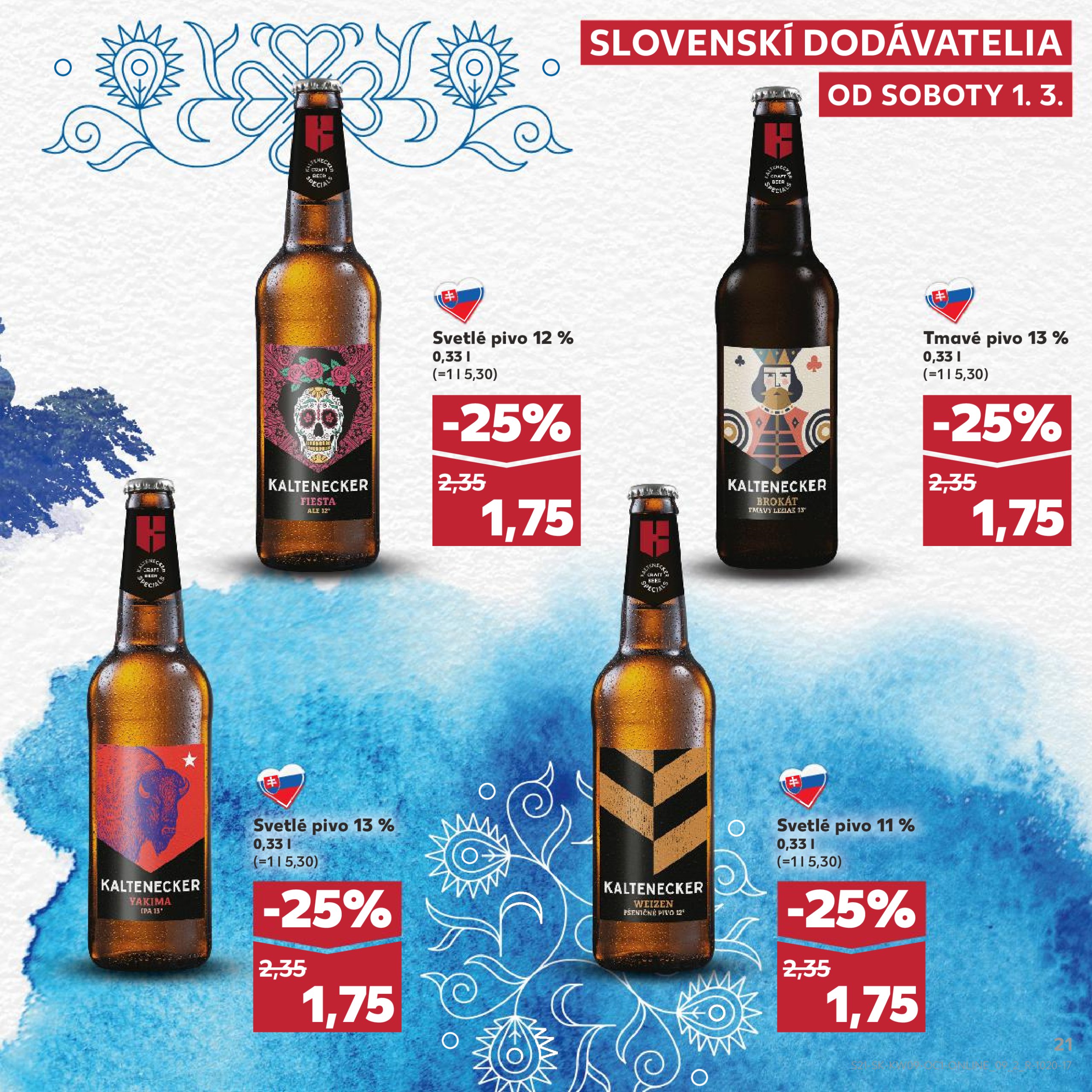kaufland - Kaufland - Z lásky k Slovensku leták platný od 01.03. - 31.03. - page: 21