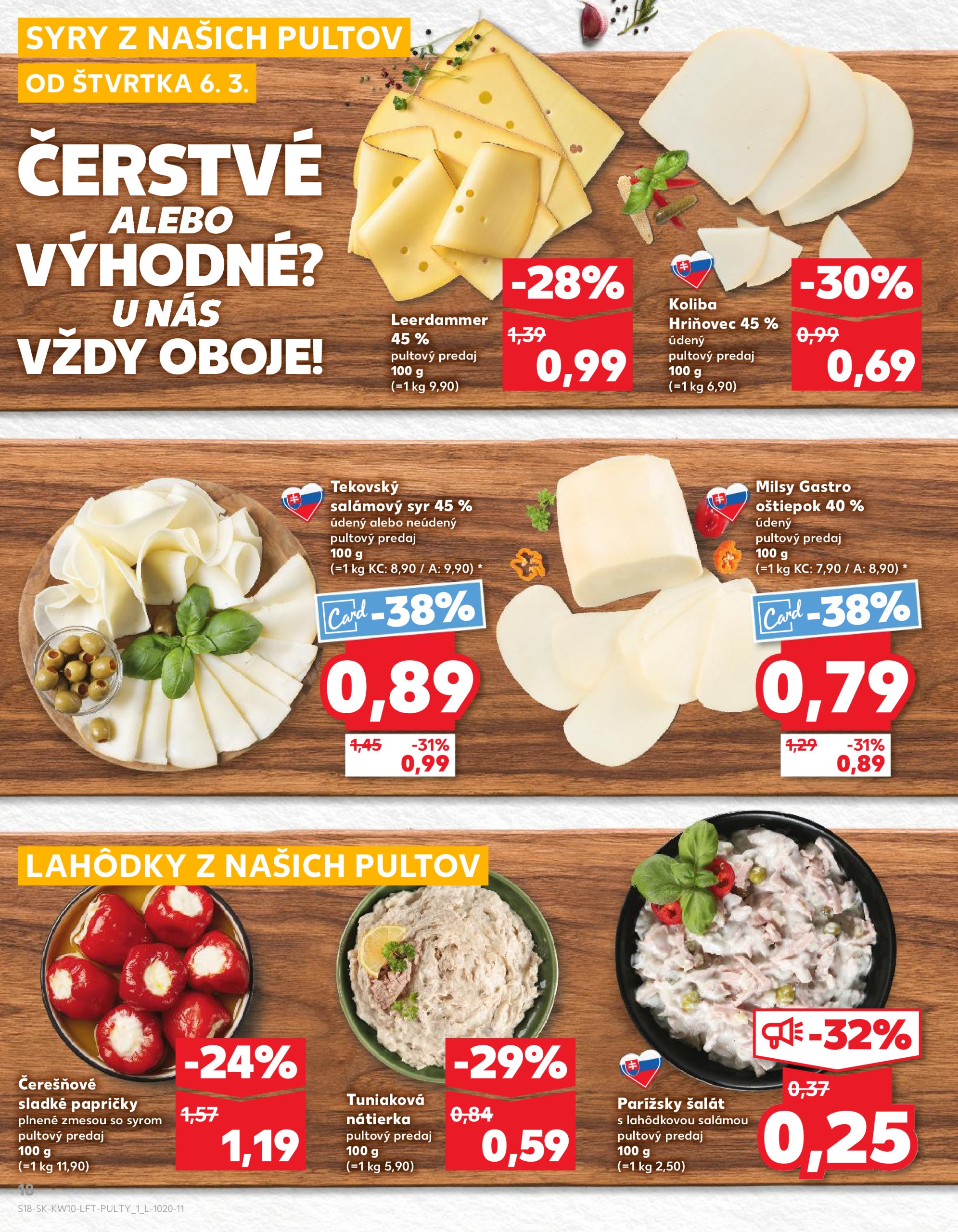 kaufland - Kaufland leták platný od 06.03. - 12.03. - page: 18 kaufland - Kaufland leták platný od 06.03. - 12.03. - page: 18