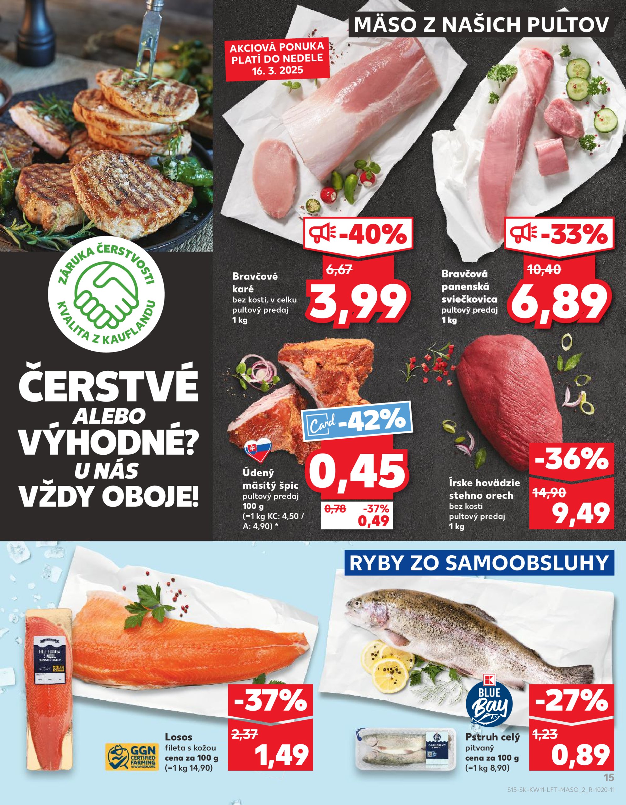 kaufland - Kaufland leták platný od 13.03. - 19.03. - page: 15 kaufland - Kaufland leták platný od 13.03. - 19.03. - page: 15