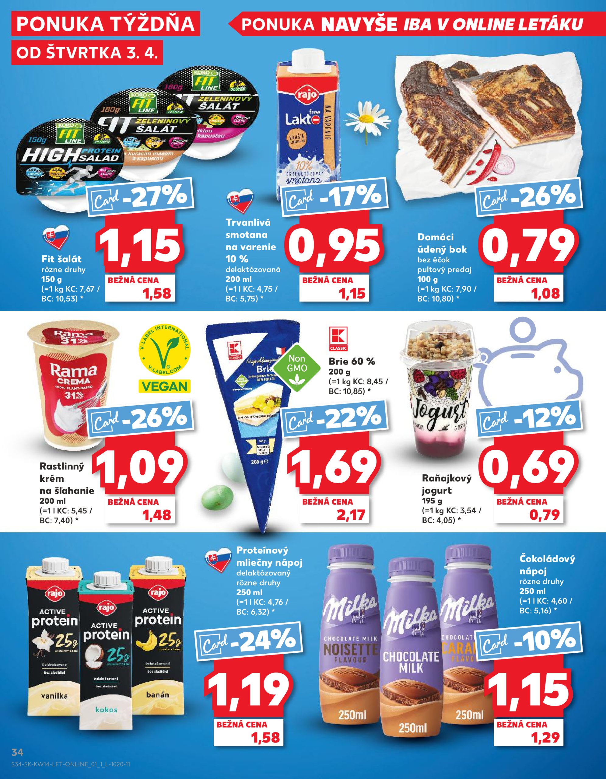 kaufland - Kaufland leták platný od 03.04. - 09.04. - page: 34 kaufland - Kaufland leták platný od 03.04. - 09.04. - page: 34