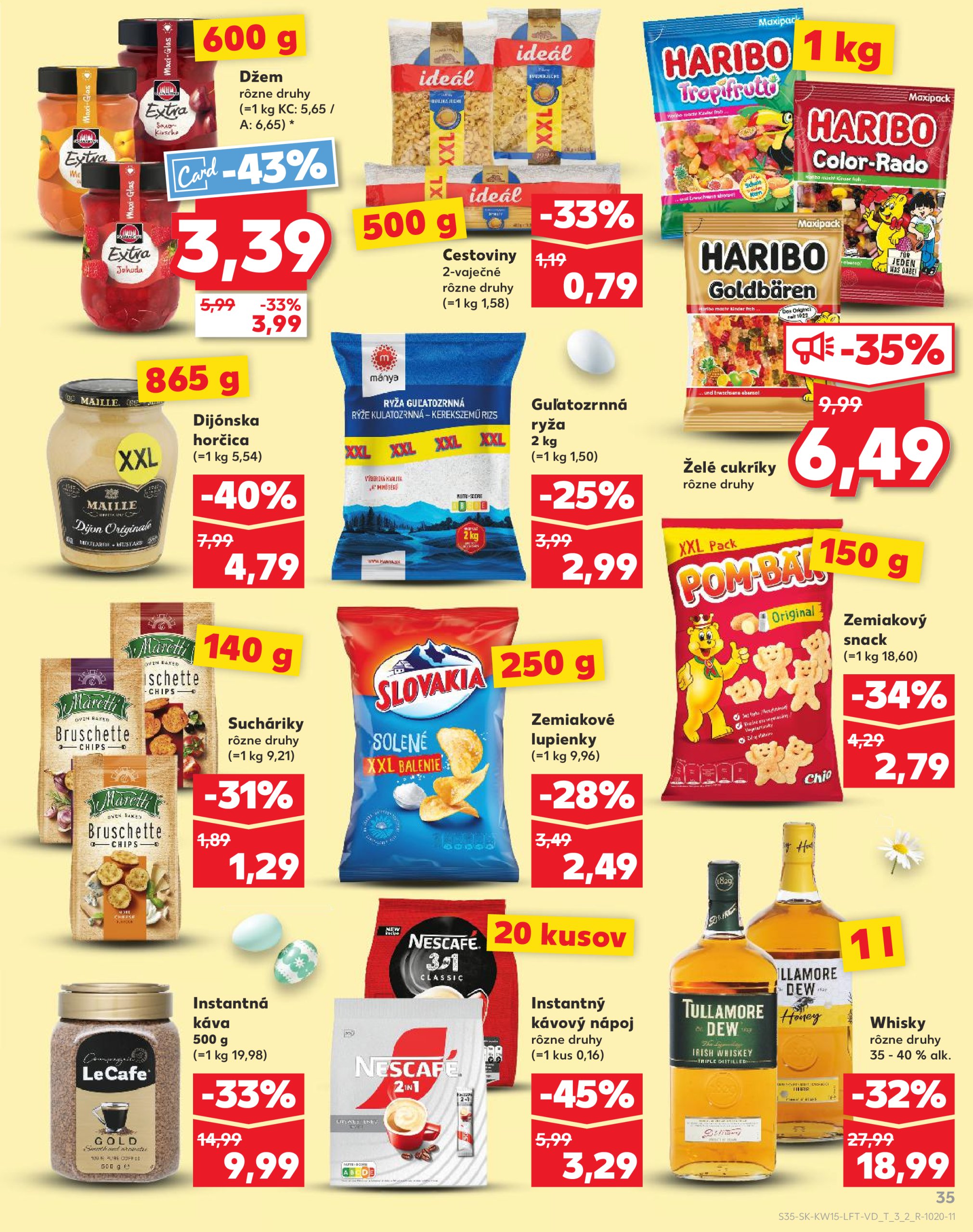 kaufland - Kaufland leták platný od 10.04. - 15.04. - page: 35 kaufland - Kaufland leták platný od 10.04. - 15.04. - page: 35
