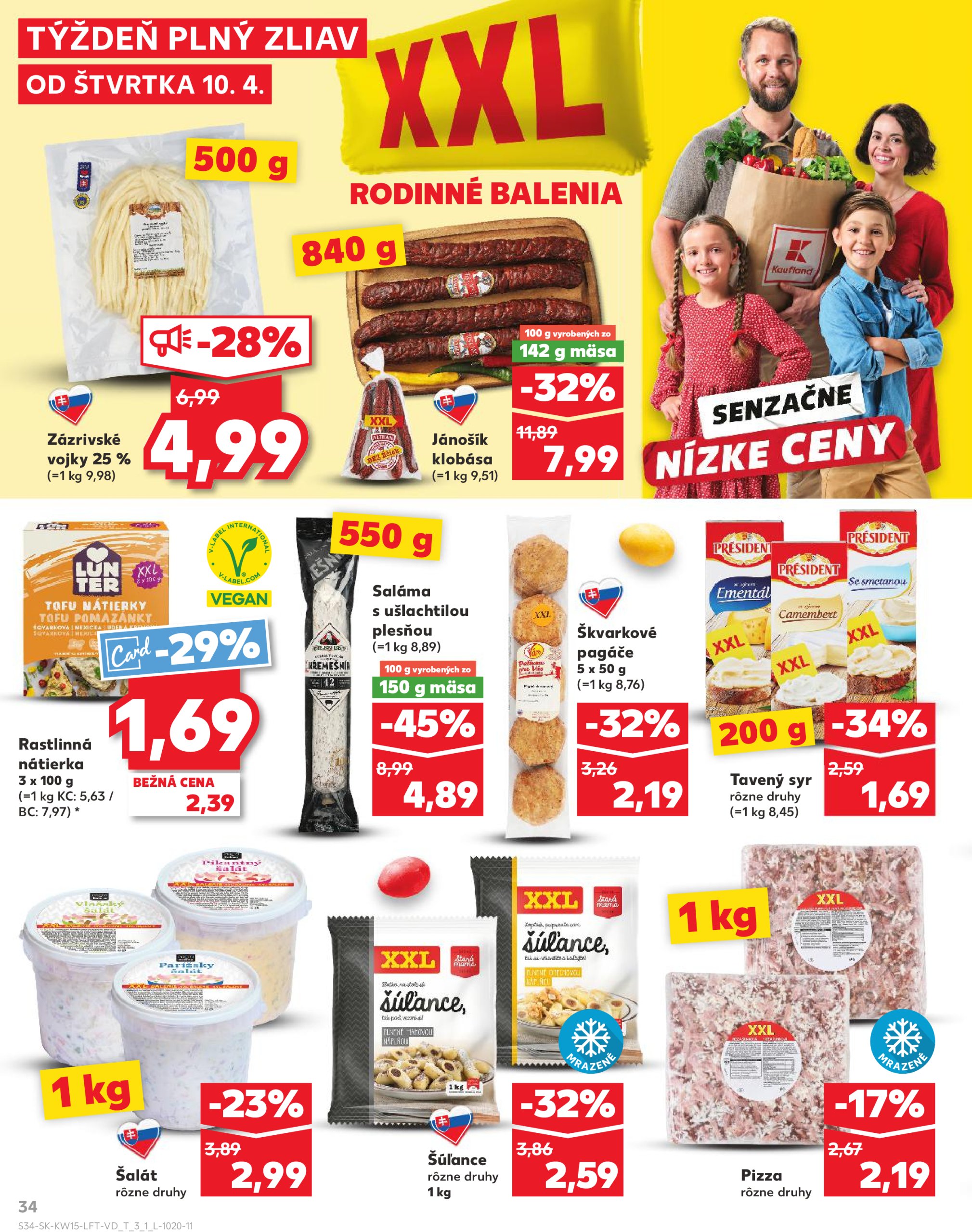 kaufland - Kaufland leták platný od 10.04. - 15.04. - page: 34 kaufland - Kaufland leták platný od 10.04. - 15.04. - page: 34