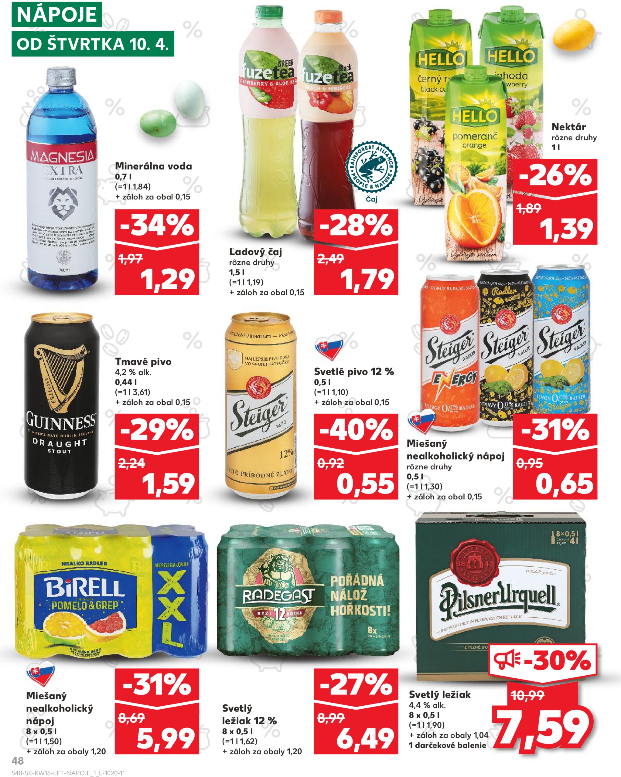 kaufland - Kaufland leták platný od 10.04. - 15.04. - page: 48 kaufland - Kaufland leták platný od 10.04. - 15.04. - page: 48