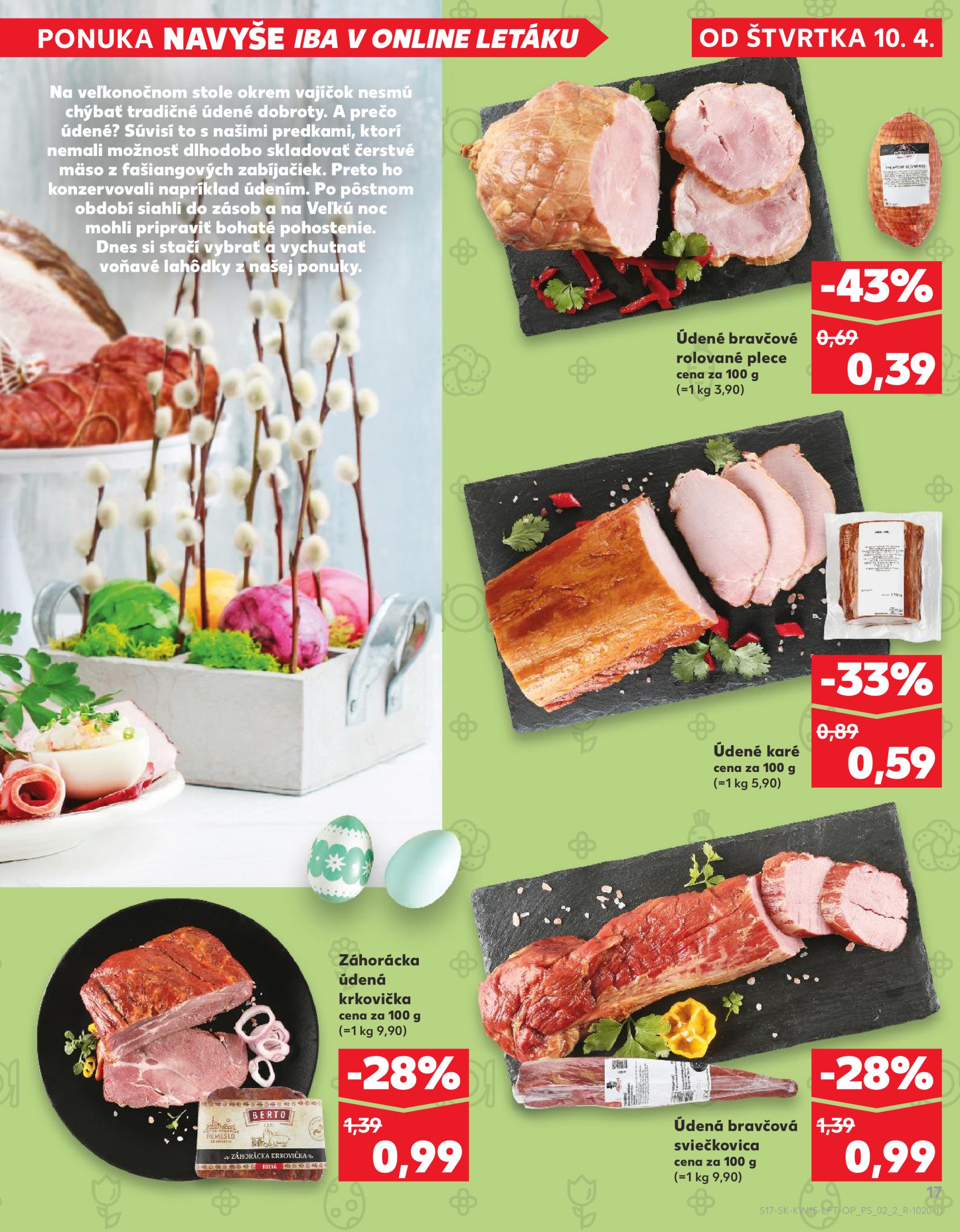 kaufland - Kaufland leták platný od 10.04. - 15.04. - page: 17 kaufland - Kaufland leták platný od 10.04. - 15.04. - page: 17