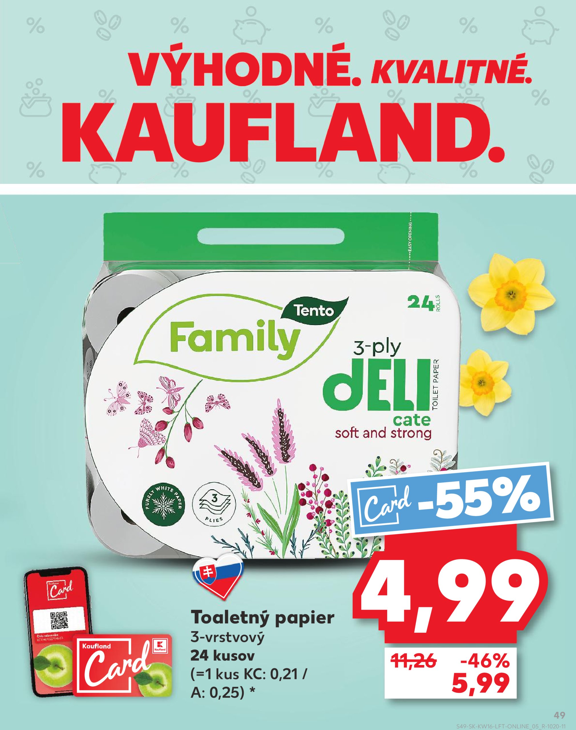 kaufland - Kaufland leták platný od 16.04. - 23.04. - page: 49 kaufland - Kaufland leták platný od 16.04. - 23.04. - page: 49