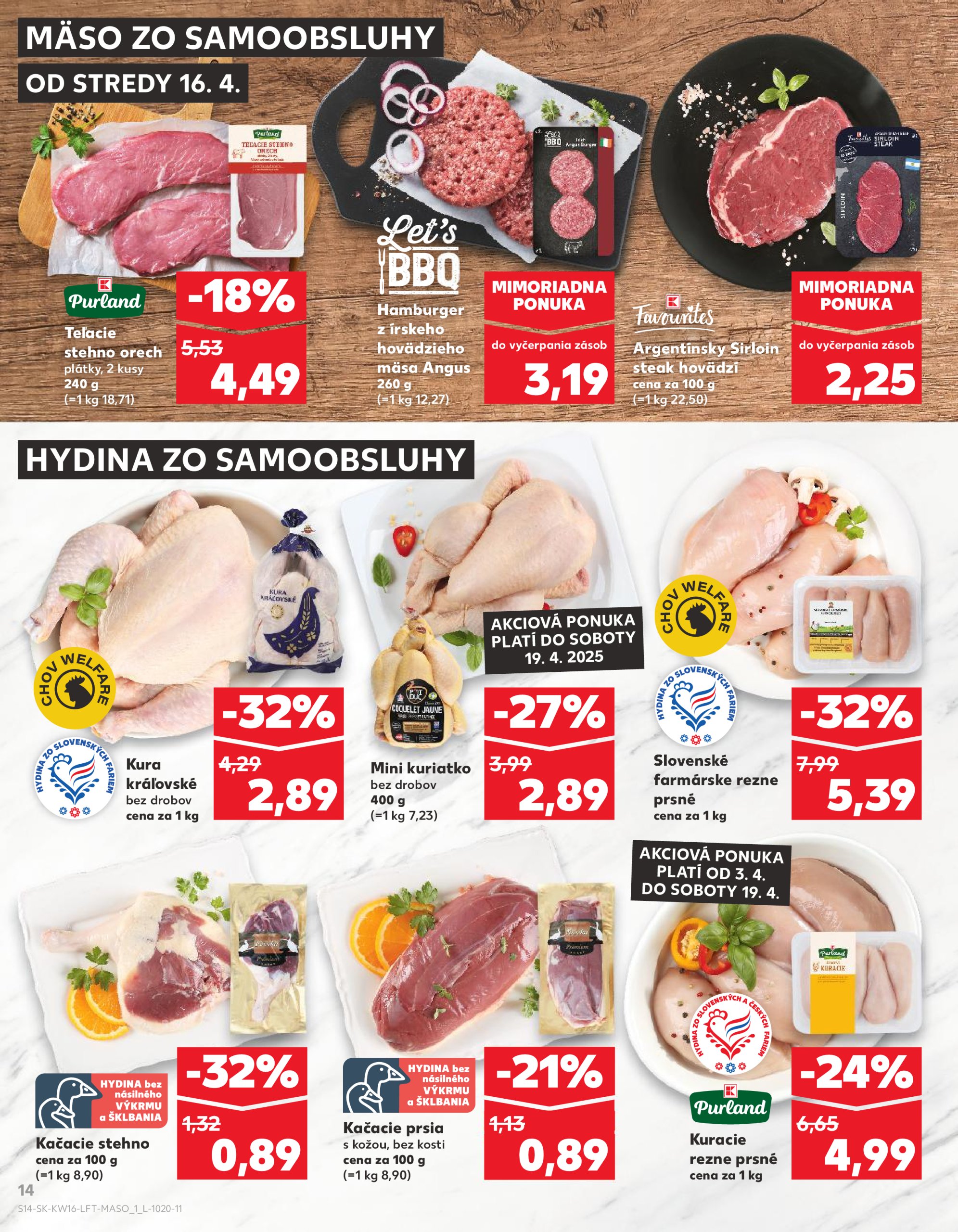 kaufland - Kaufland leták platný od 16.04. - 23.04. - page: 14 kaufland - Kaufland leták platný od 16.04. - 23.04. - page: 14