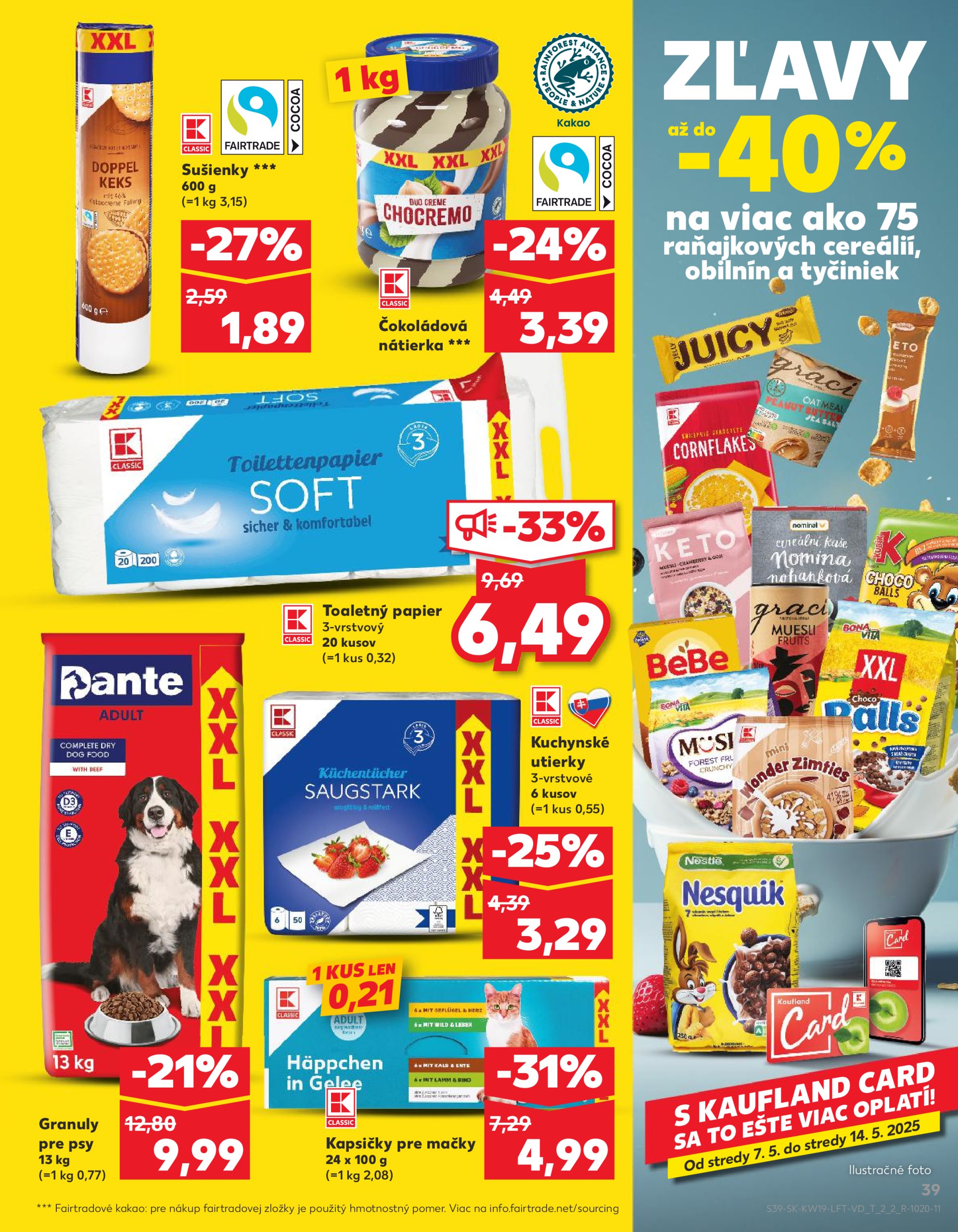 kaufland - Kaufland leták platný od 07.05. - 14.05. - page: 39