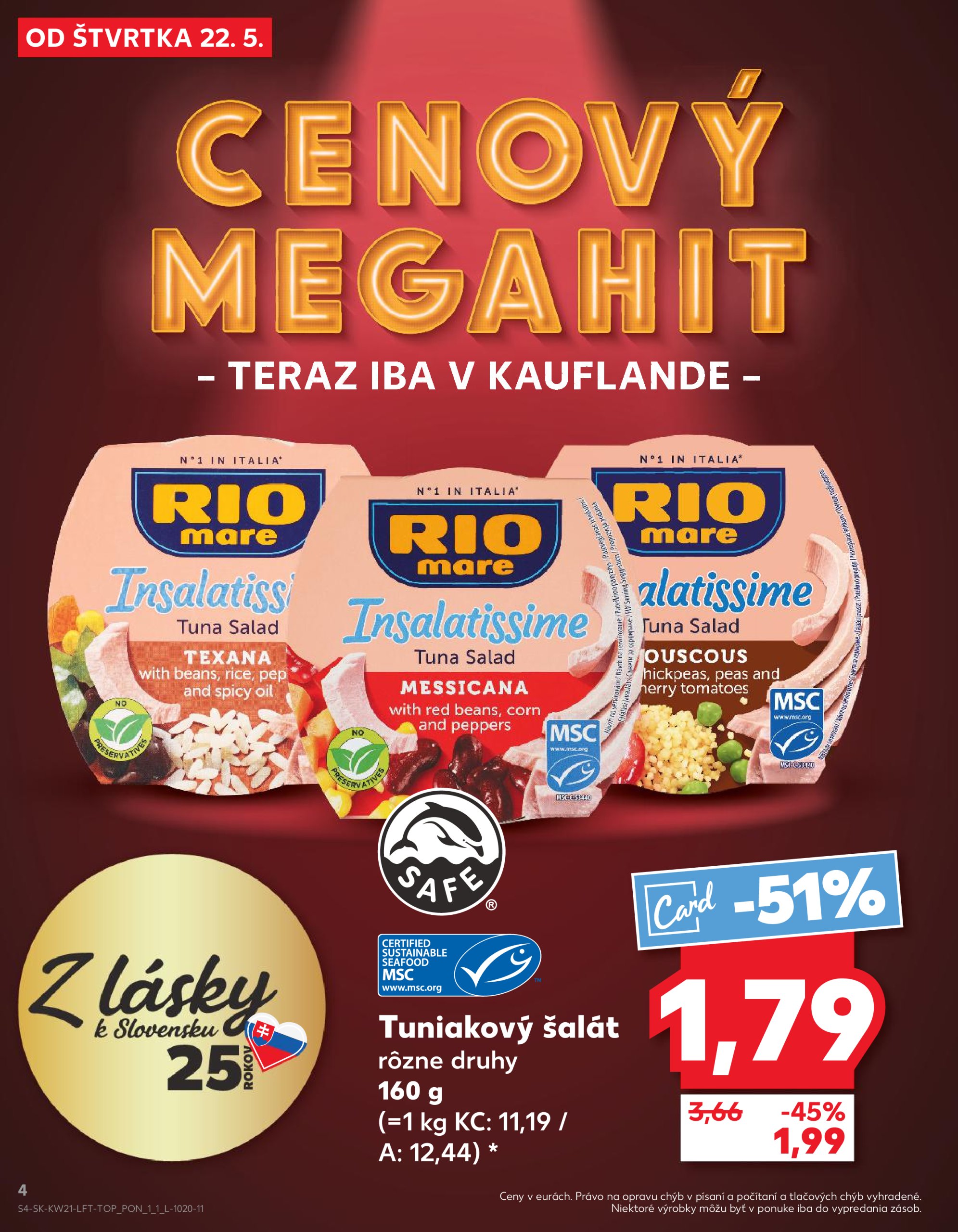 kaufland - Kaufland leták platný od 22.05. - 28.05. - page: 4 kaufland - Kaufland leták platný od 22.05. - 28.05. - page: 4