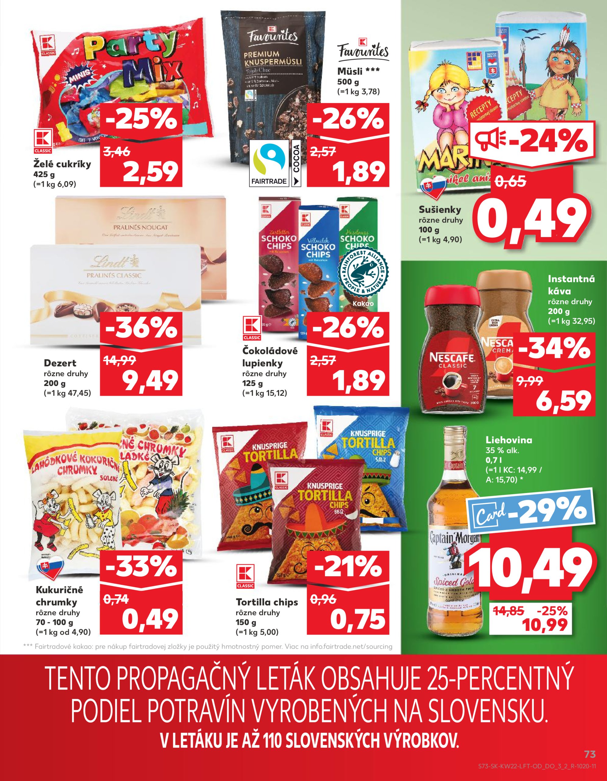 kaufland - Kaufland leták platný od 29.05. - 04.06. - page: 73 kaufland - Kaufland leták platný od 29.05. - 04.06. - page: 73