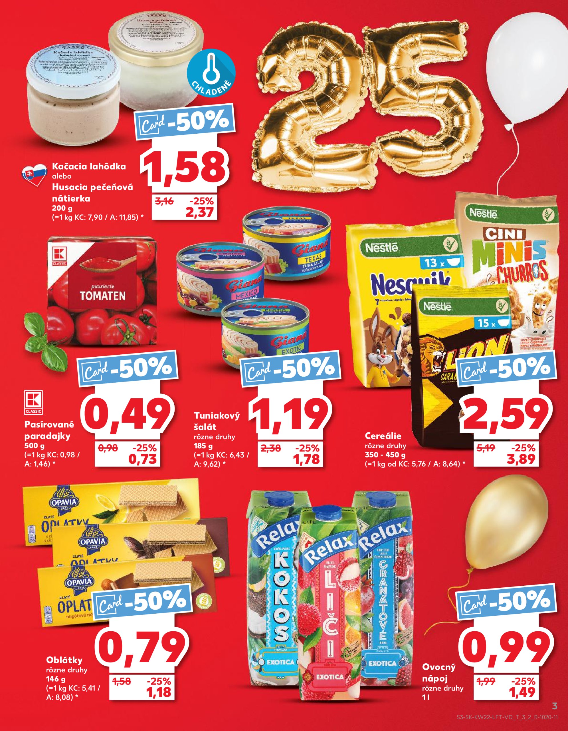 kaufland - Kaufland leták platný od 29.05. - 04.06. - page: 3 kaufland - Kaufland leták platný od 29.05. - 04.06. - page: 3