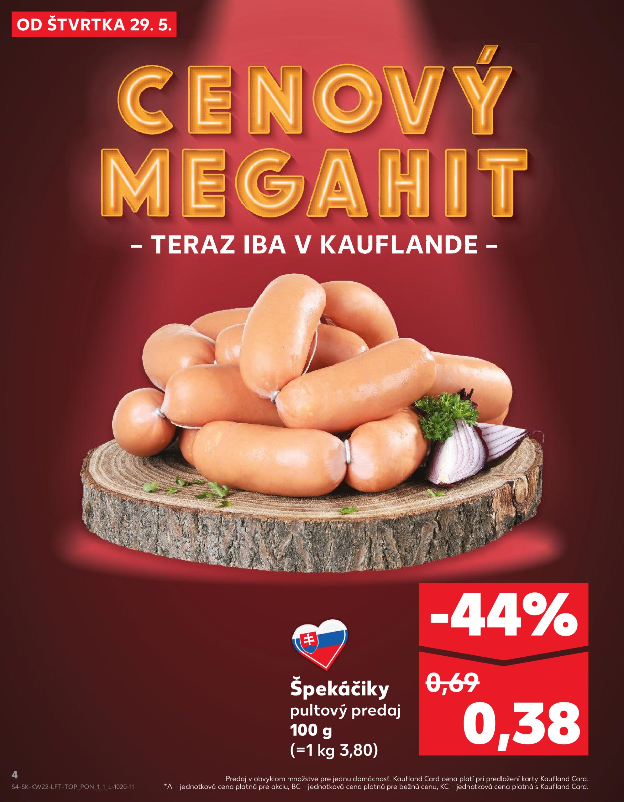 kaufland - Kaufland leták platný od 29.05. - 04.06. - page: 4 kaufland - Kaufland leták platný od 29.05. - 04.06. - page: 4