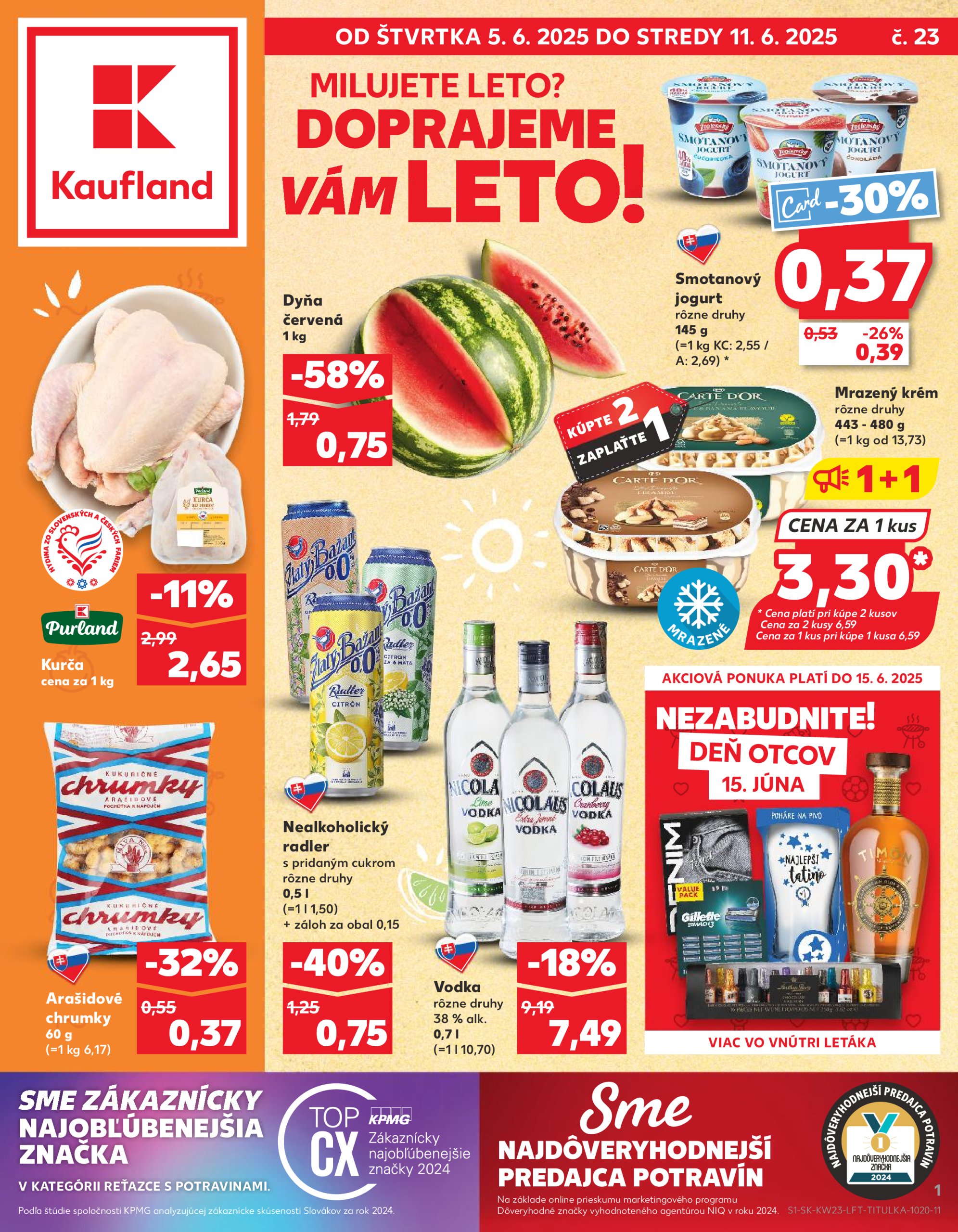kaufland - Kaufland leták platný od 05.06. - 11.06.