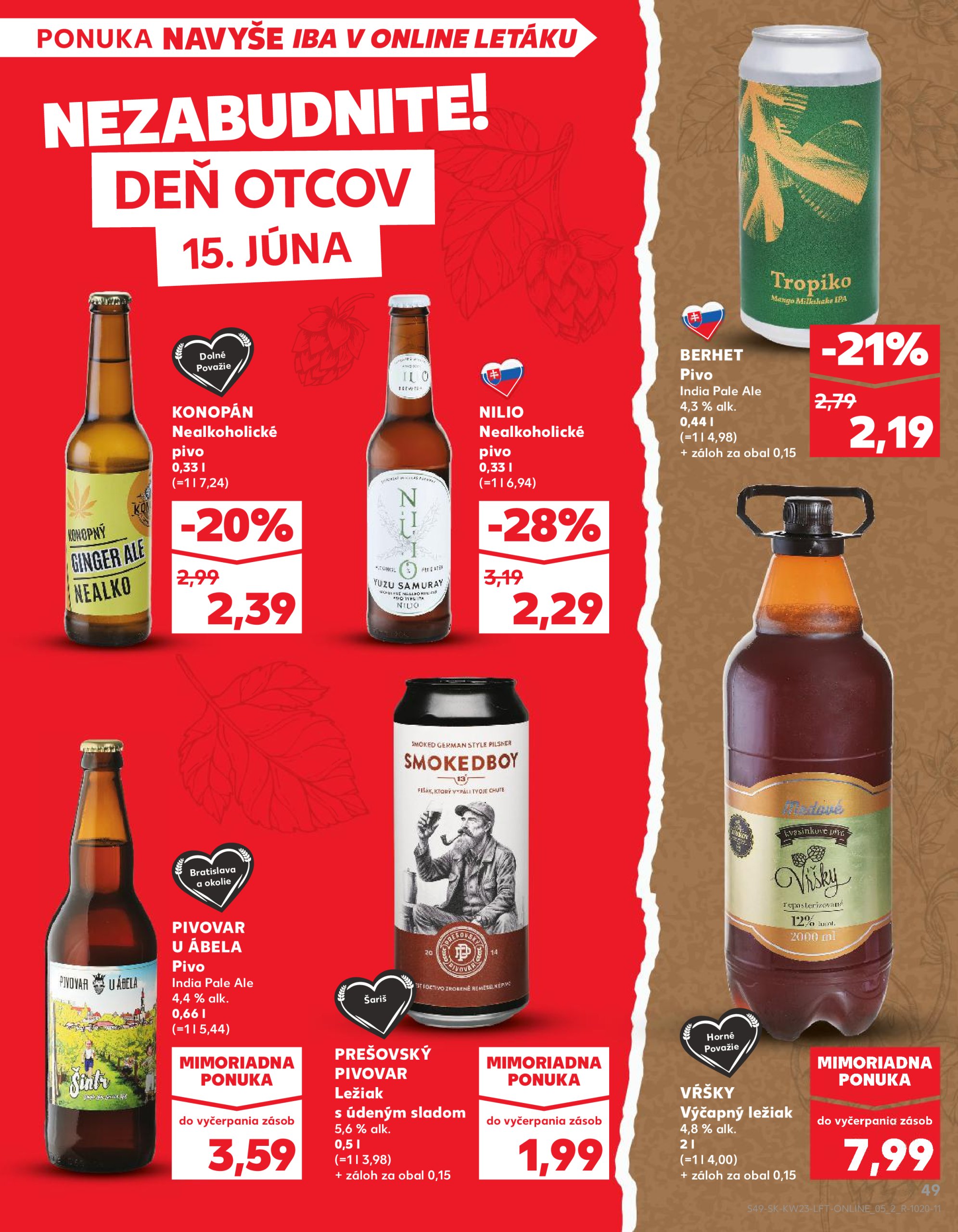 kaufland - Kaufland leták platný od 05.06. - 11.06. - page: 49 kaufland - Kaufland leták platný od 05.06. - 11.06. - page: 49