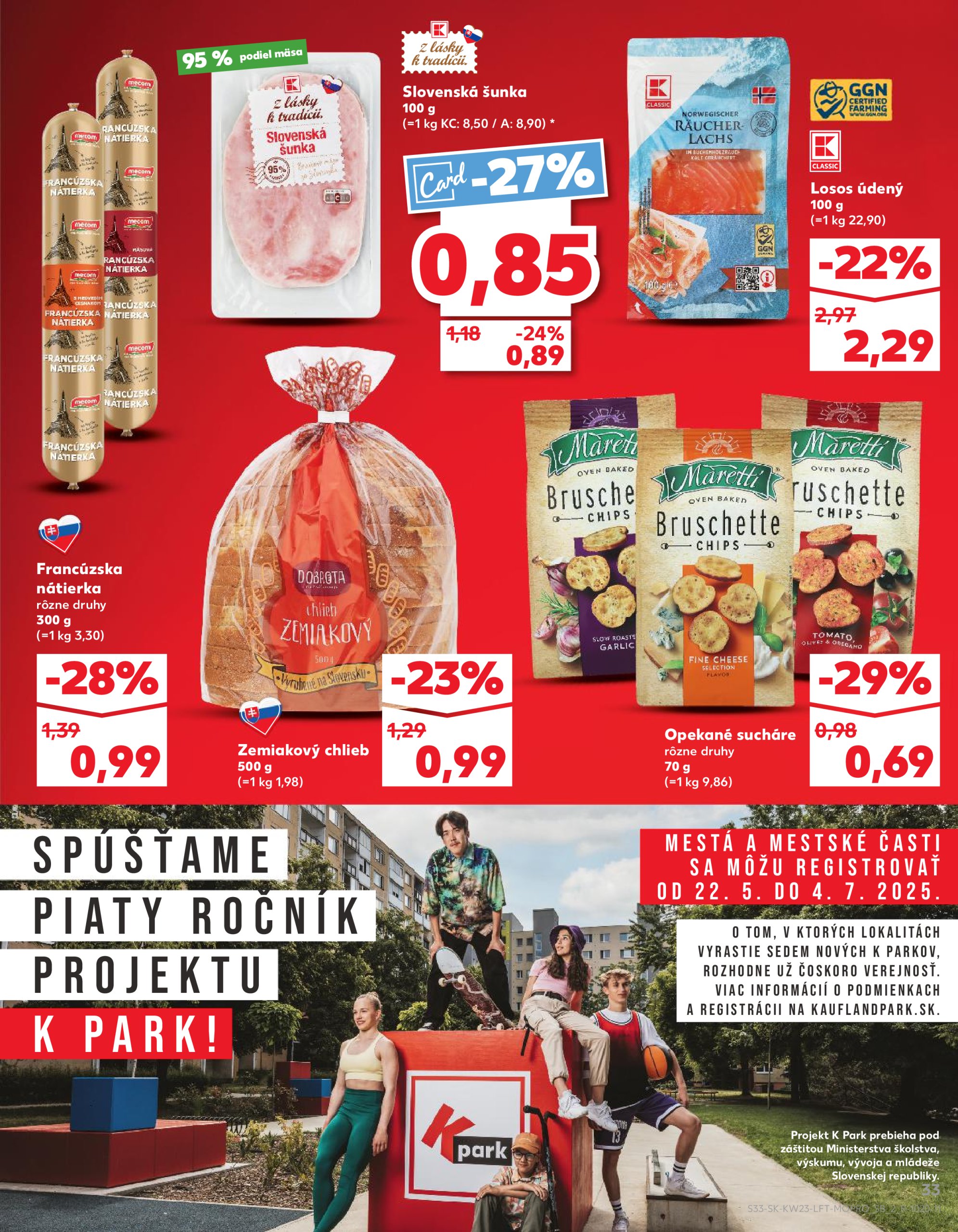kaufland - Kaufland leták platný od 05.06. - 11.06. - page: 33 kaufland - Kaufland leták platný od 05.06. - 11.06. - page: 33