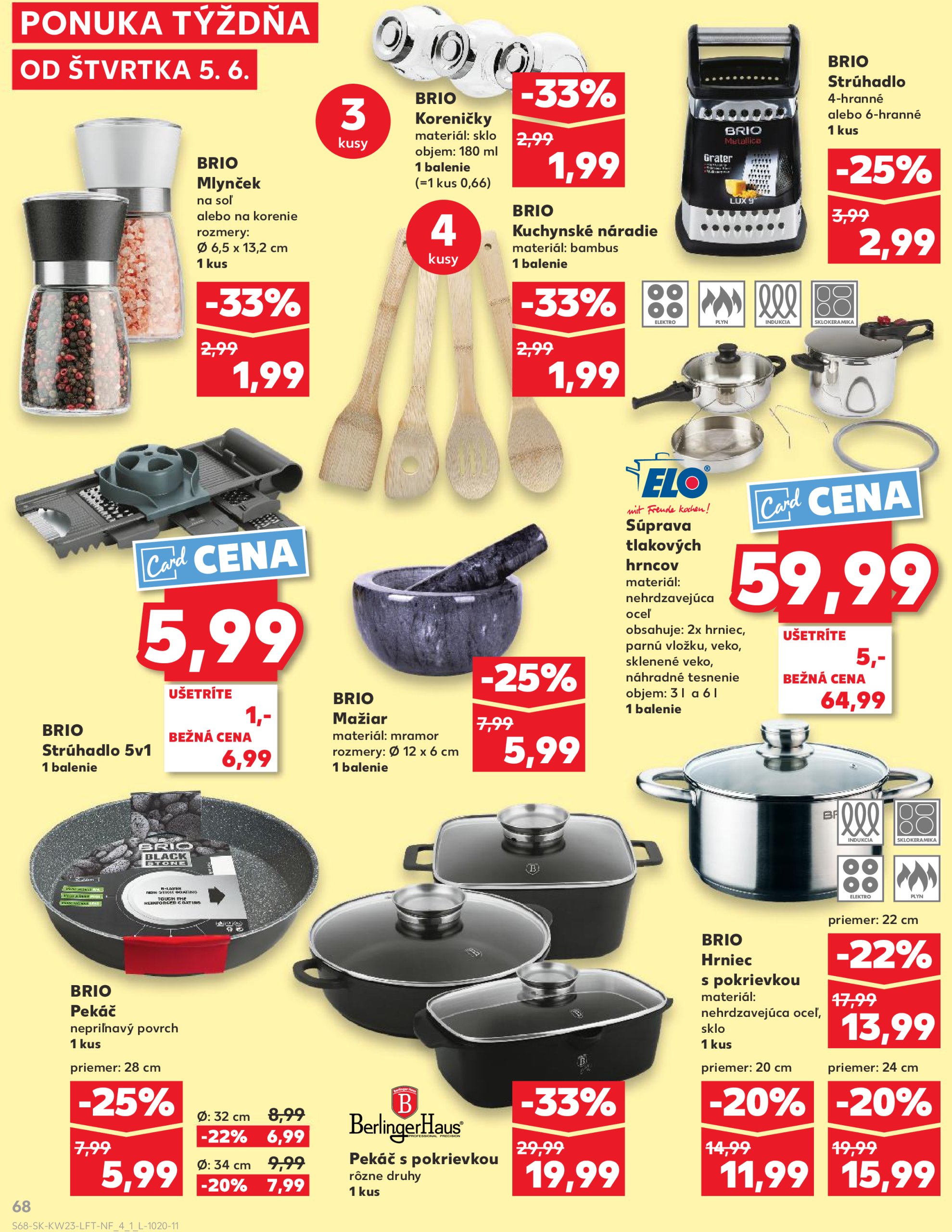 kaufland - Kaufland leták platný od 05.06. - 11.06. - page: 68 kaufland - Kaufland leták platný od 05.06. - 11.06. - page: 68