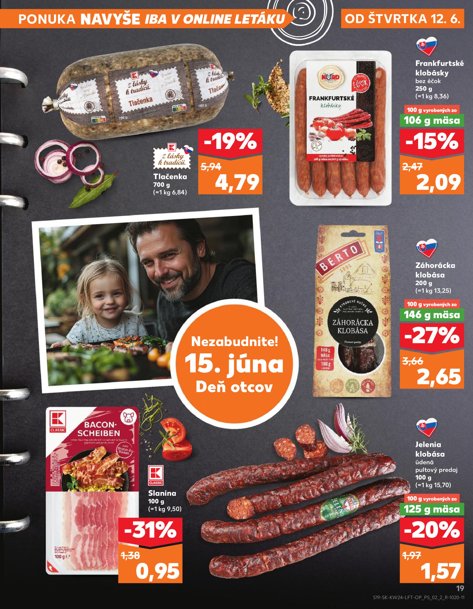 kaufland - Leták Kaufland platný od 12.06. do 18.06. - page: 19 kaufland - Leták Kaufland platný od 12.06. do 18.06. - page: 19