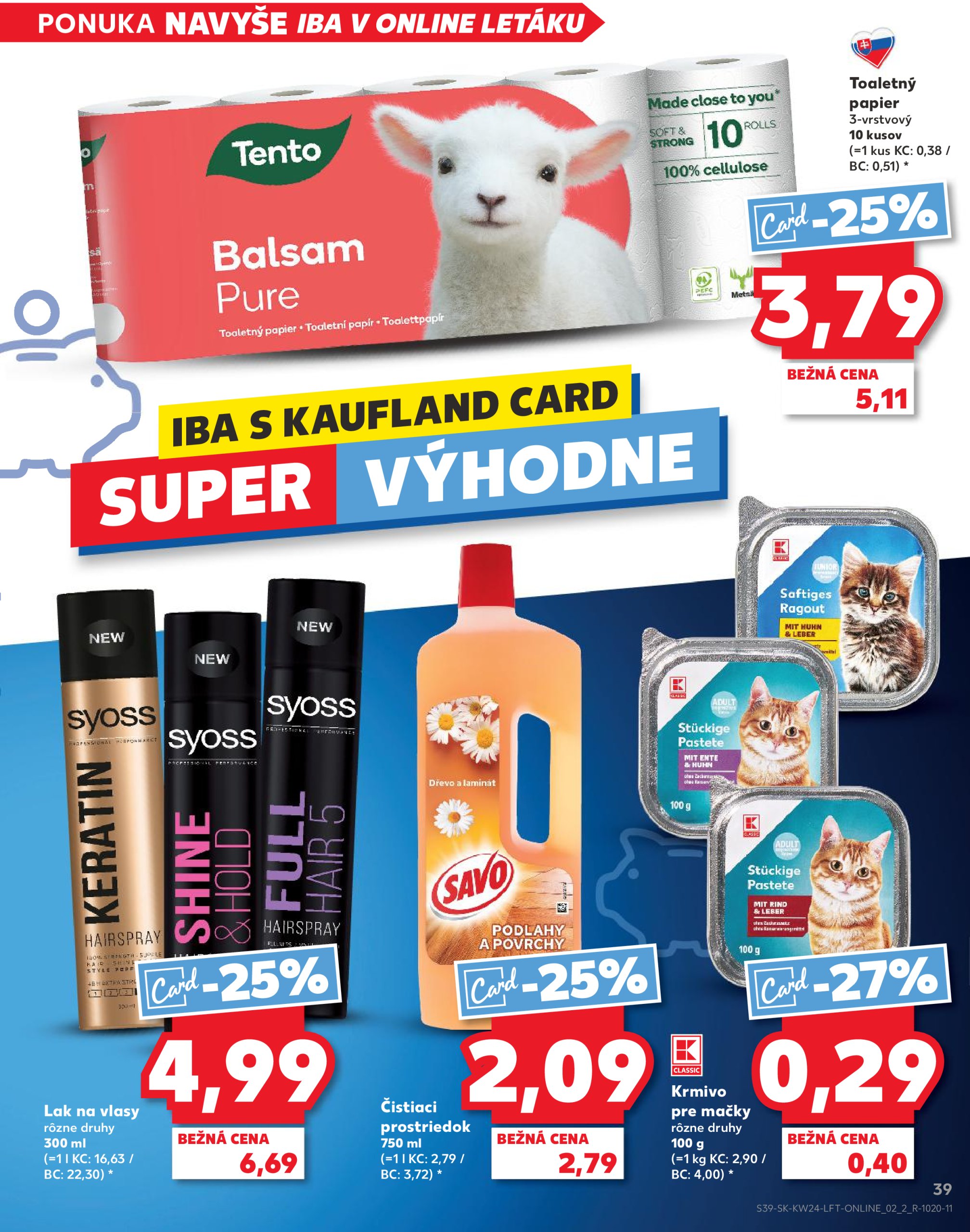 kaufland - Leták Kaufland platný od 12.06. do 18.06. - page: 39 kaufland - Leták Kaufland platný od 12.06. do 18.06. - page: 39