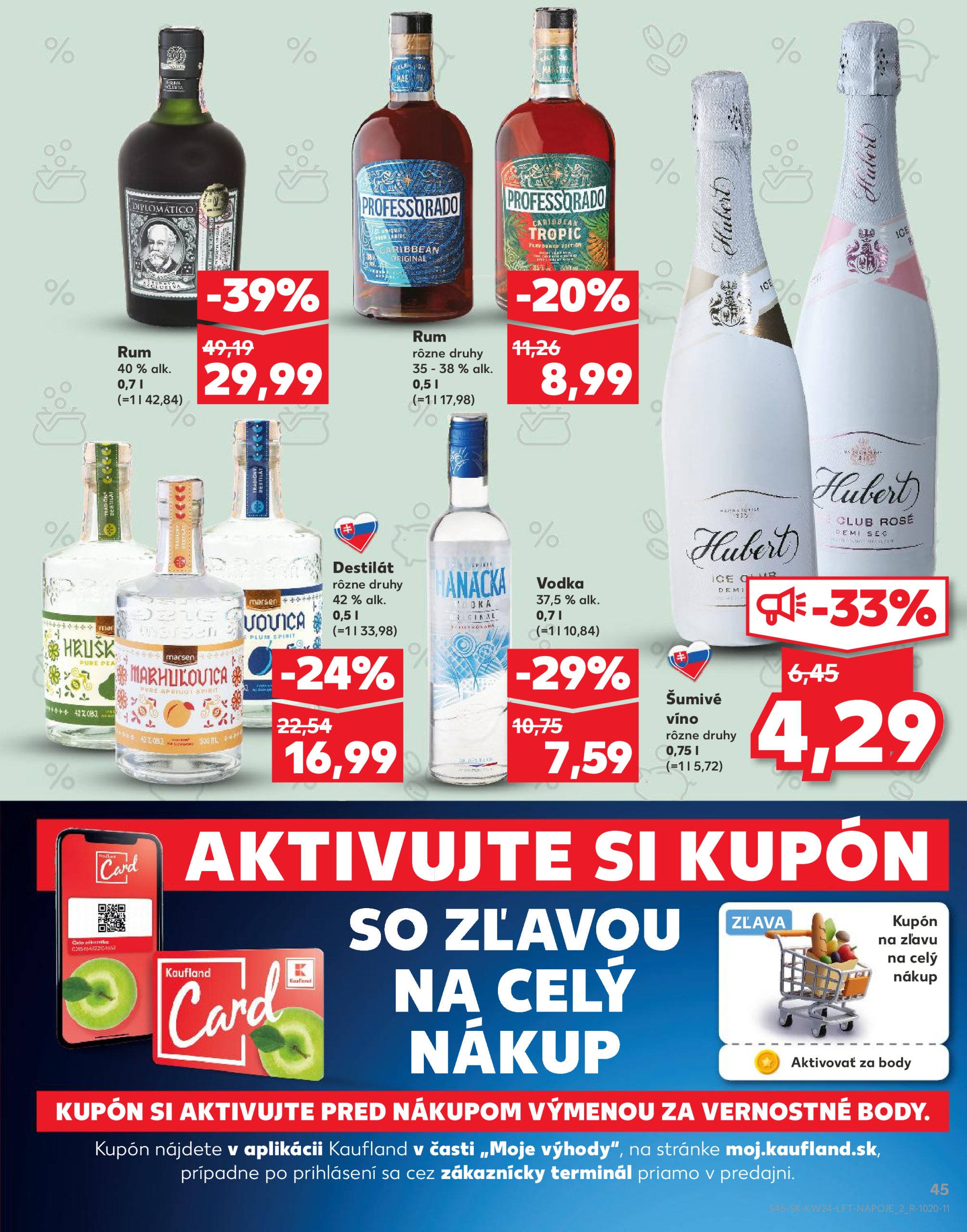 kaufland - Leták Kaufland platný od 12.06. do 18.06. - page: 45 kaufland - Leták Kaufland platný od 12.06. do 18.06. - page: 45