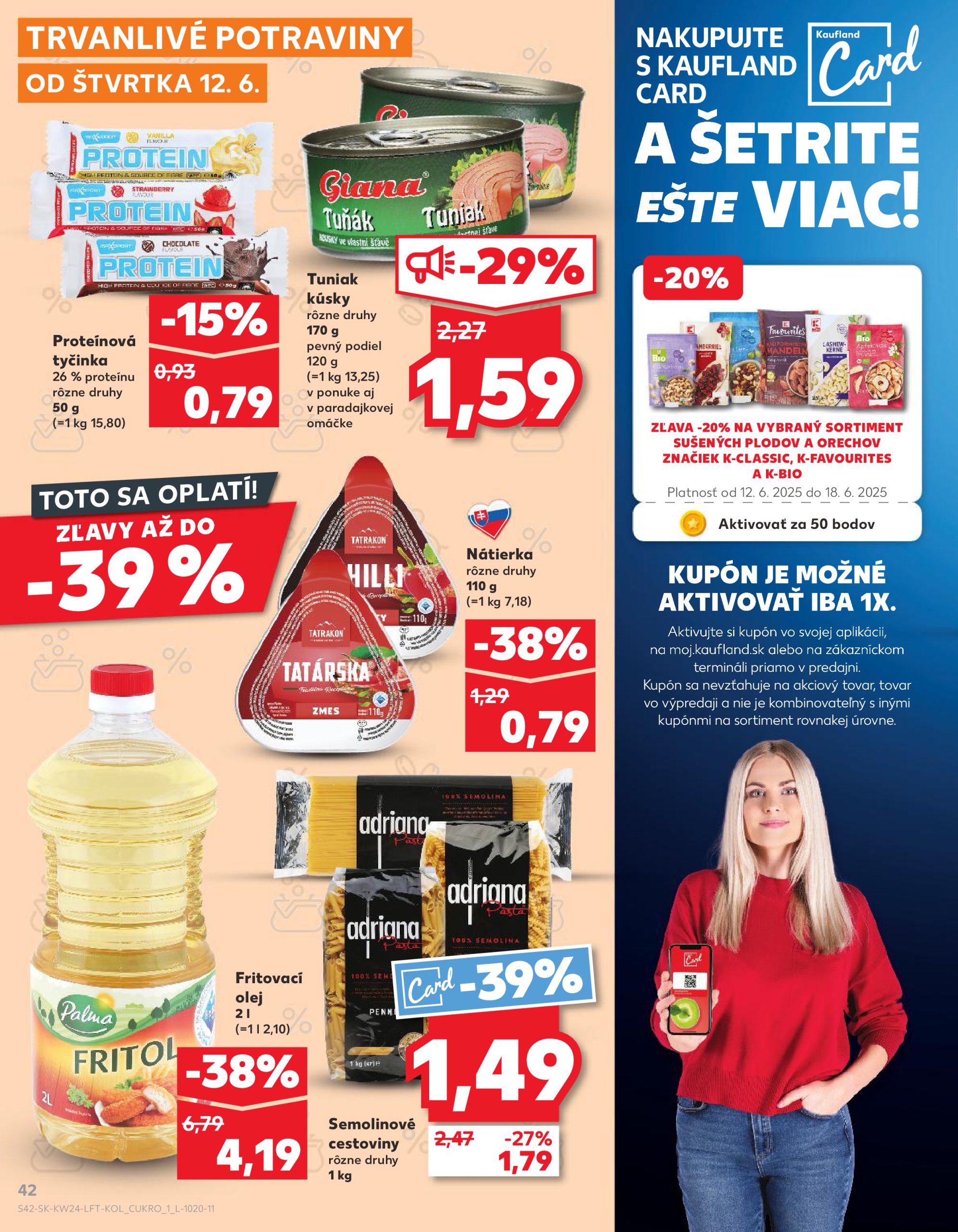 kaufland - Leták Kaufland platný od 12.06. do 18.06. - page: 42 kaufland - Leták Kaufland platný od 12.06. do 18.06. - page: 42