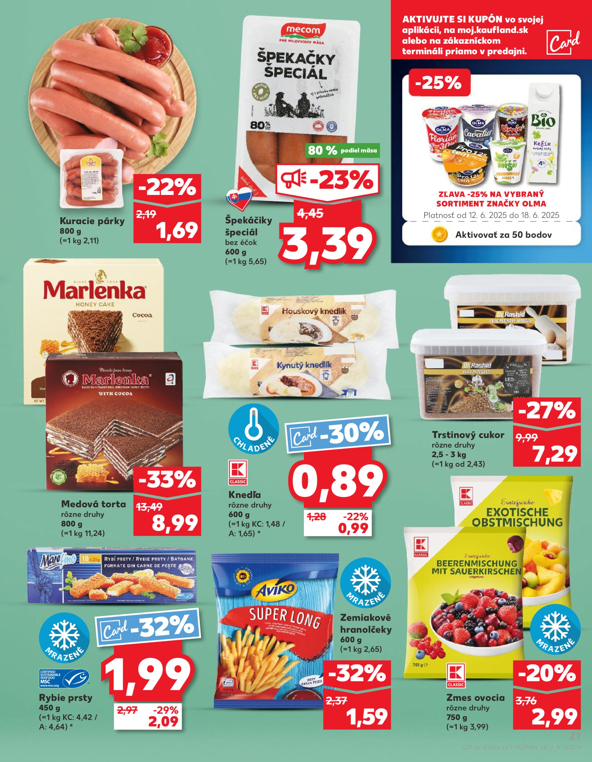 kaufland - Leták Kaufland platný od 12.06. do 18.06. - page: 27 kaufland - Leták Kaufland platný od 12.06. do 18.06. - page: 27