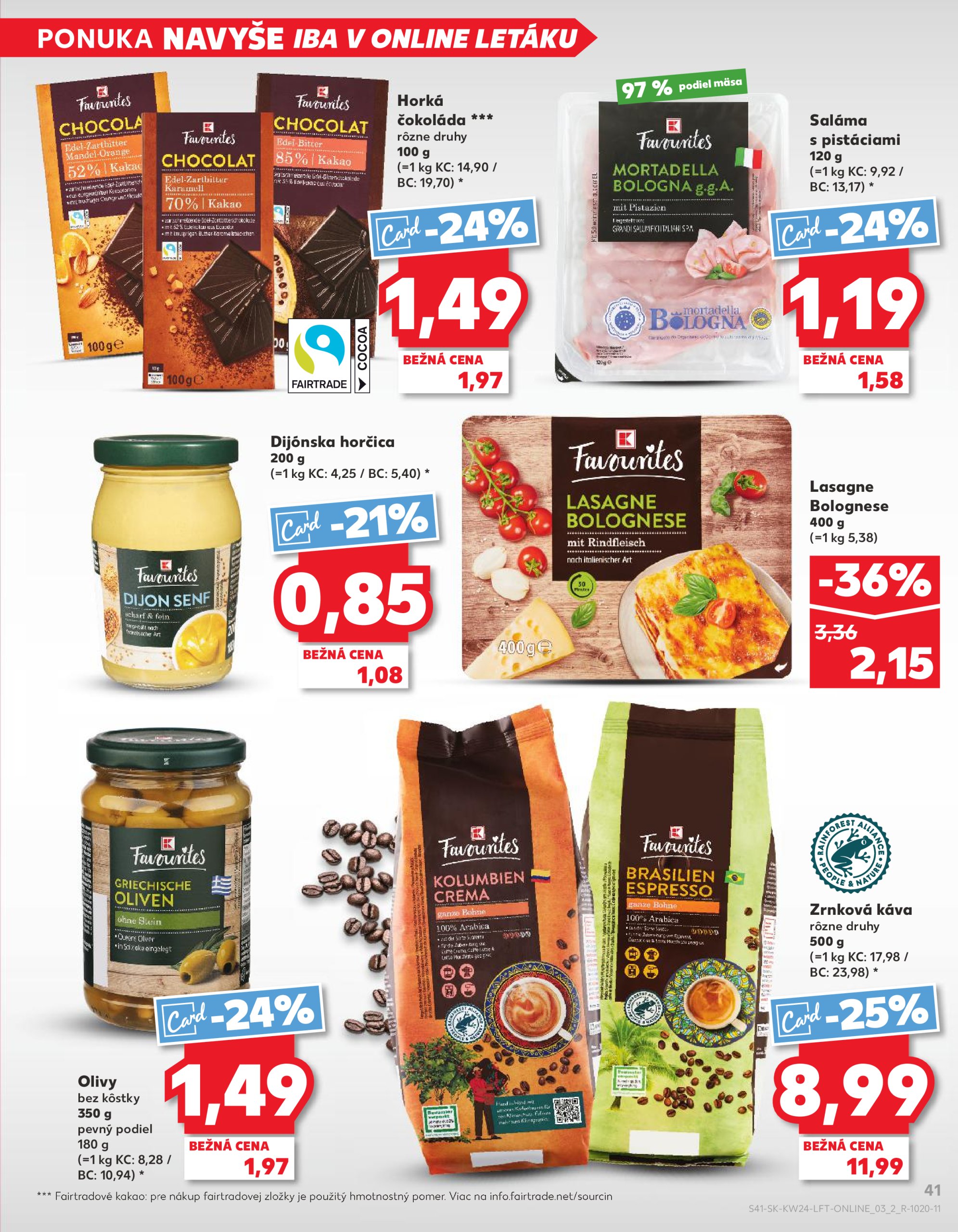 kaufland - Leták Kaufland platný od 12.06. do 18.06. - page: 41 kaufland - Leták Kaufland platný od 12.06. do 18.06. - page: 41