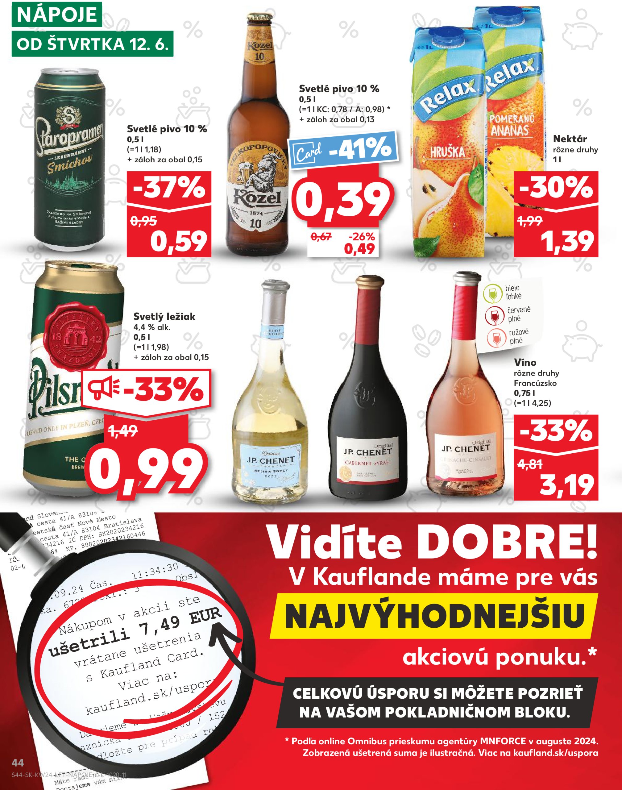 kaufland - Leták Kaufland platný od 12.06. do 18.06. - page: 44 kaufland - Leták Kaufland platný od 12.06. do 18.06. - page: 44