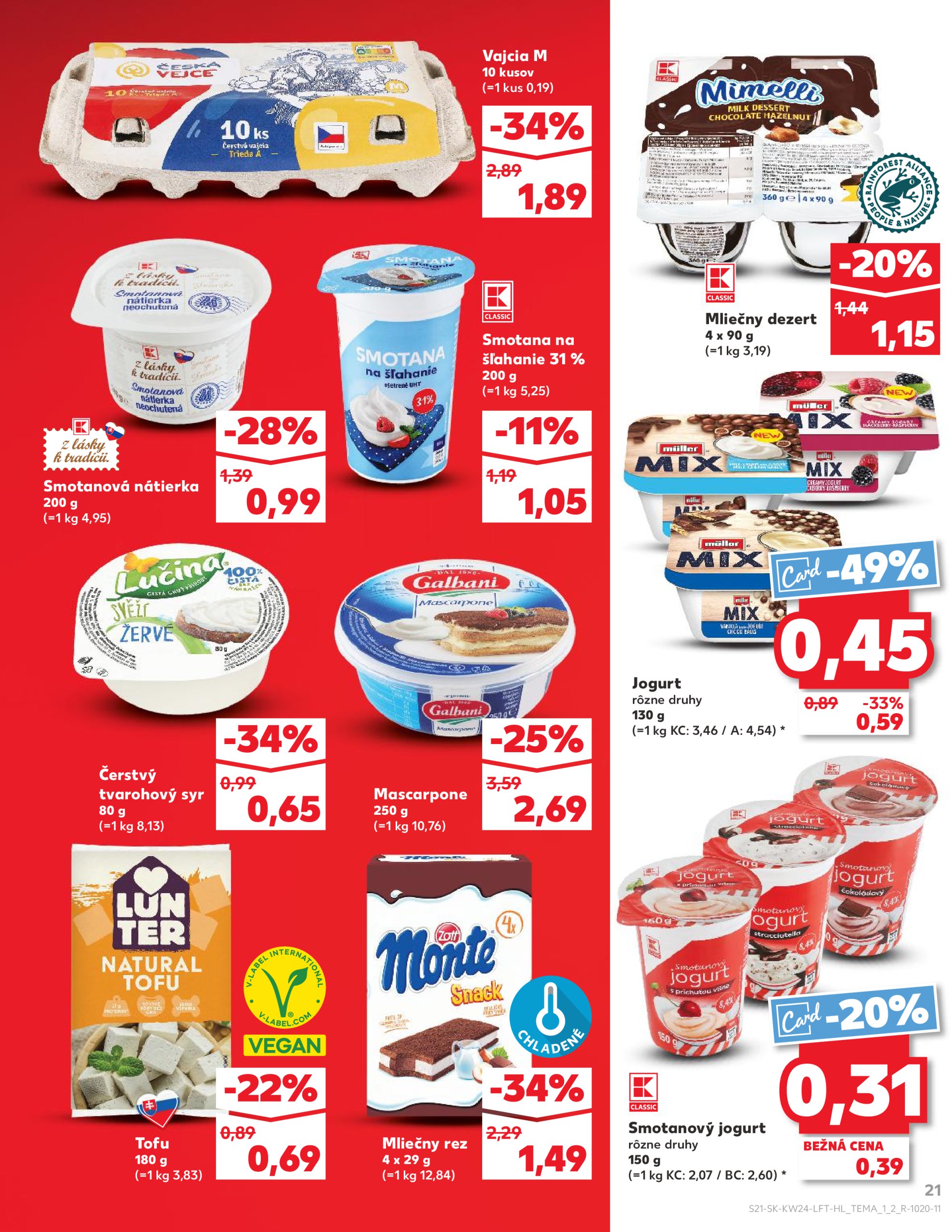 kaufland - Leták Kaufland platný od 12.06. do 18.06. - page: 21 kaufland - Leták Kaufland platný od 12.06. do 18.06. - page: 21
