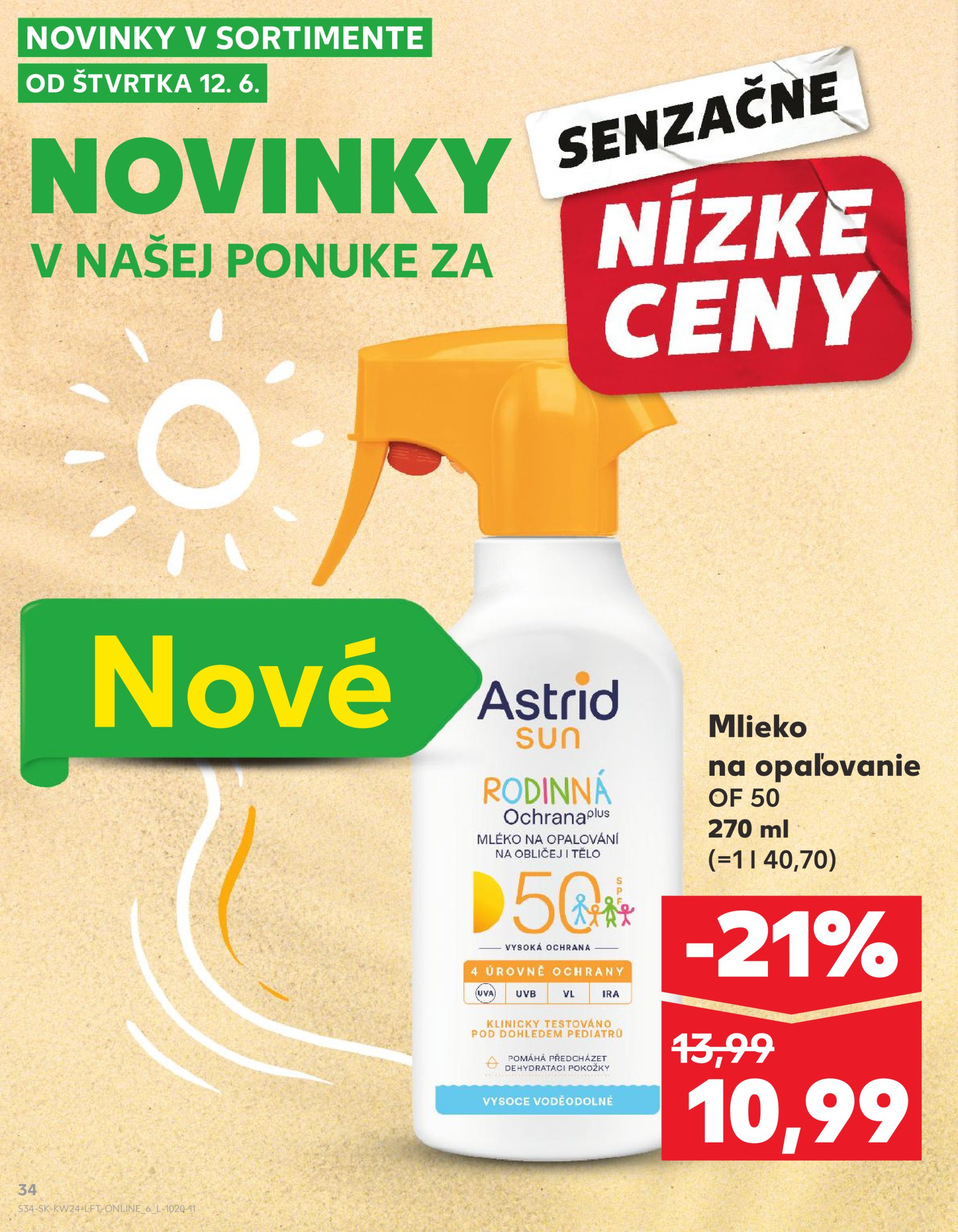kaufland - Leták Kaufland platný od 12.06. do 18.06. - page: 34 kaufland - Leták Kaufland platný od 12.06. do 18.06. - page: 34