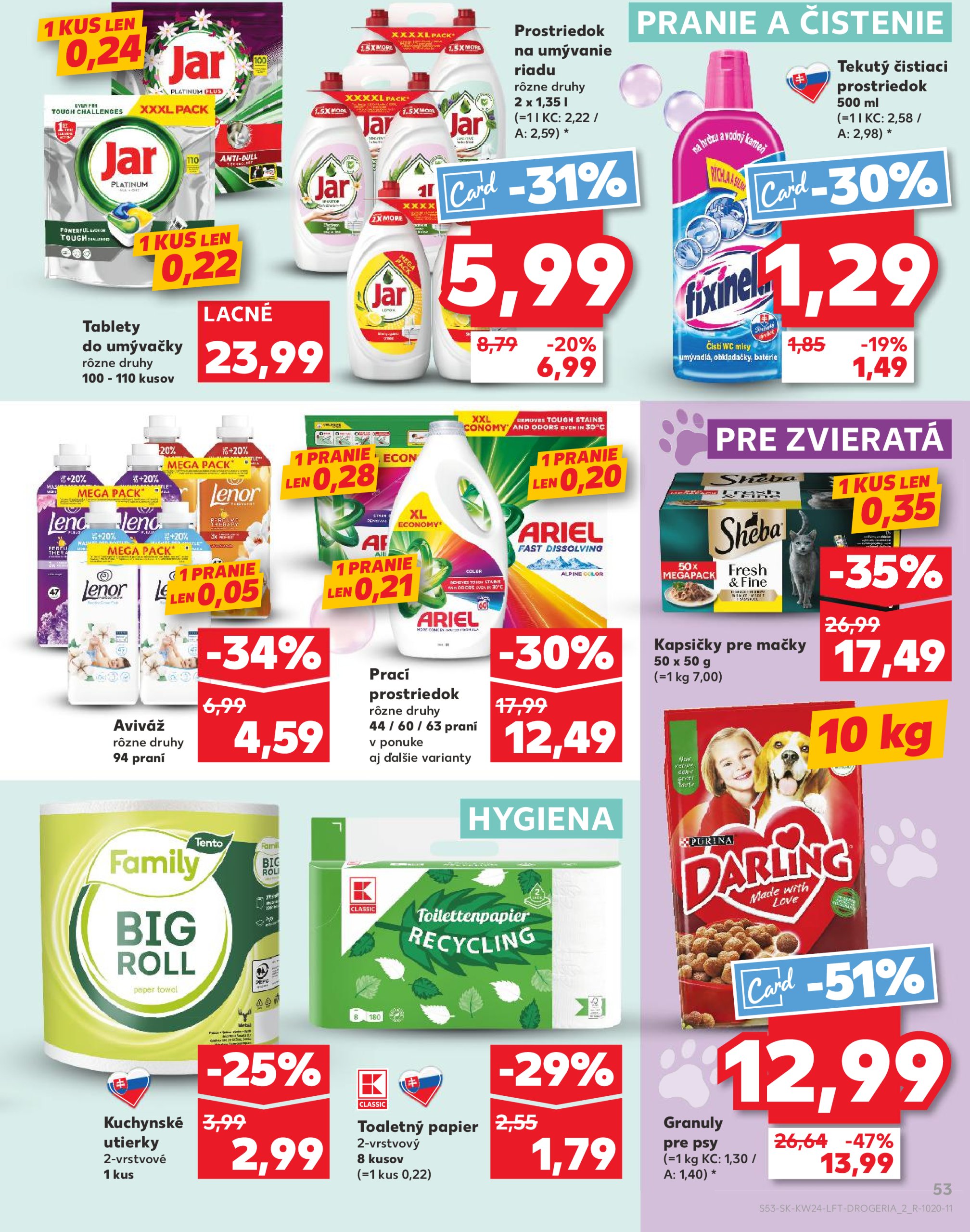 kaufland - Leták Kaufland platný od 12.06. do 18.06. - page: 53 kaufland - Leták Kaufland platný od 12.06. do 18.06. - page: 53