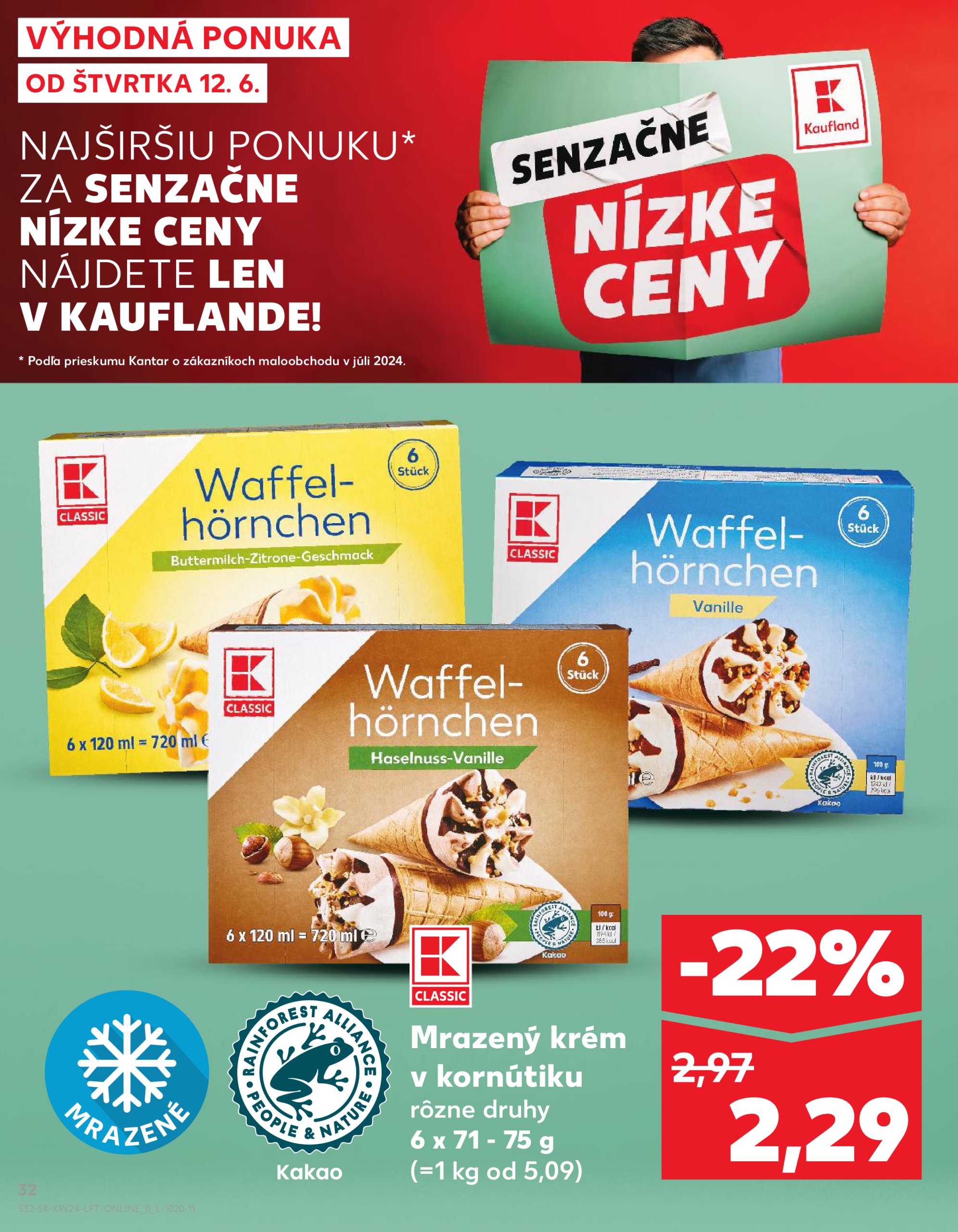 kaufland - Leták Kaufland platný od 12.06. do 18.06. - page: 32 kaufland - Leták Kaufland platný od 12.06. do 18.06. - page: 32