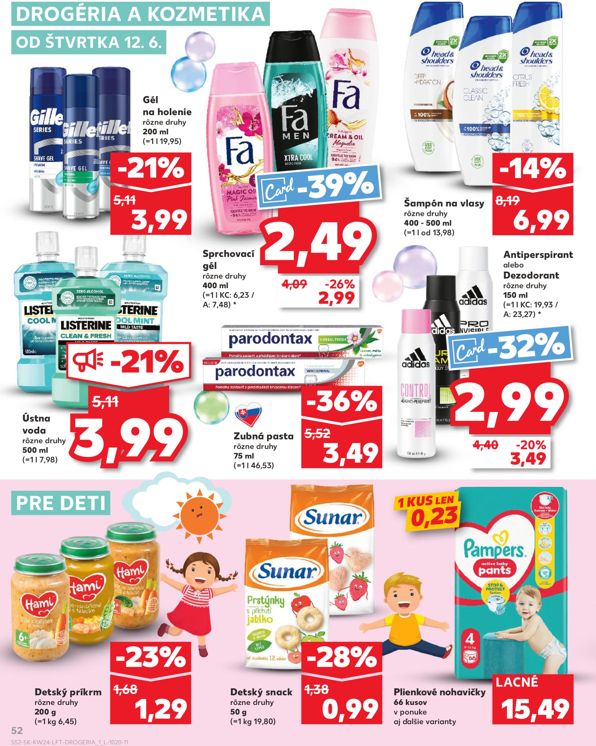 kaufland - Leták Kaufland platný od 12.06. do 18.06. - page: 52 kaufland - Leták Kaufland platný od 12.06. do 18.06. - page: 52