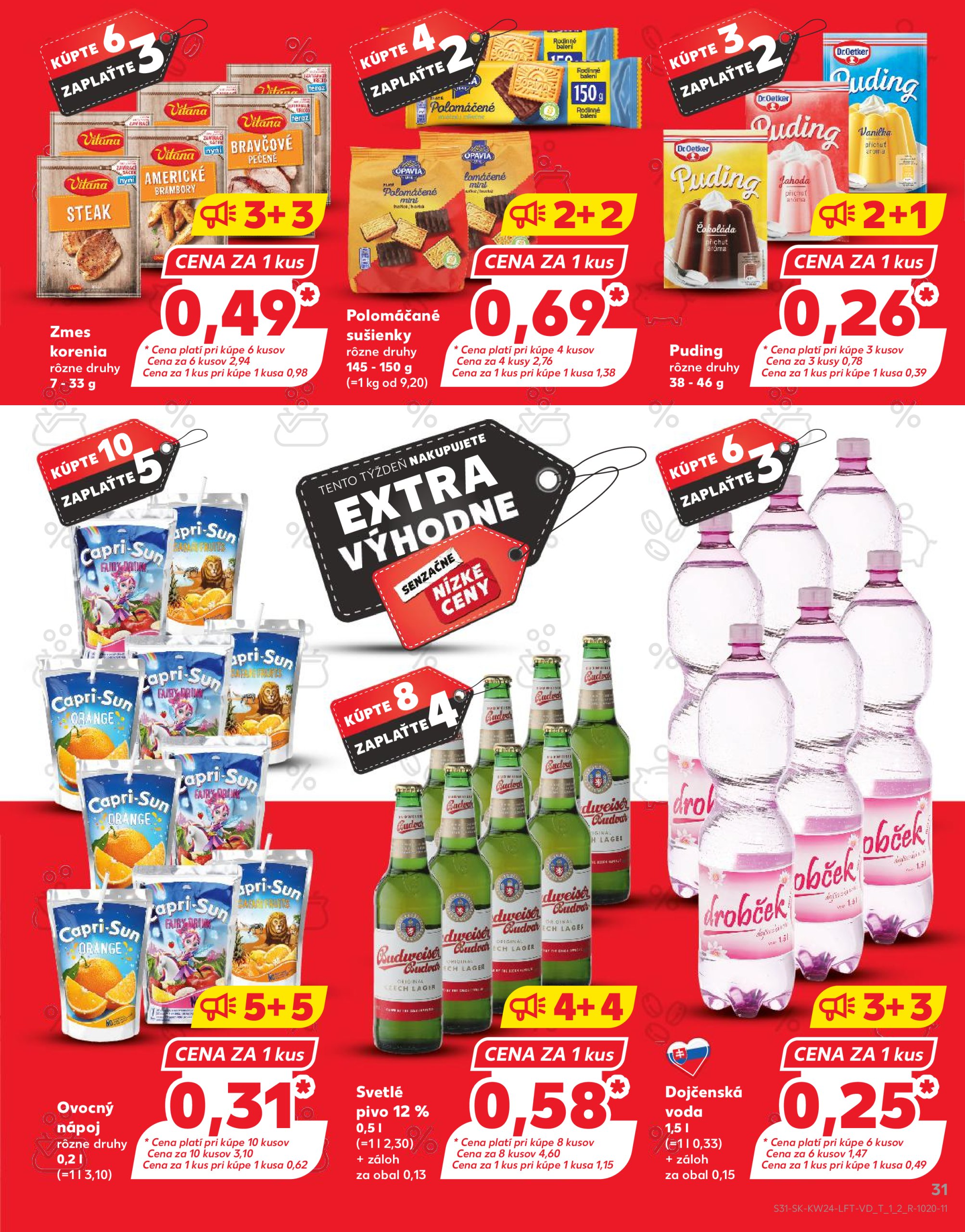 kaufland - Leták Kaufland platný od 12.06. do 18.06. - page: 31 kaufland - Leták Kaufland platný od 12.06. do 18.06. - page: 31