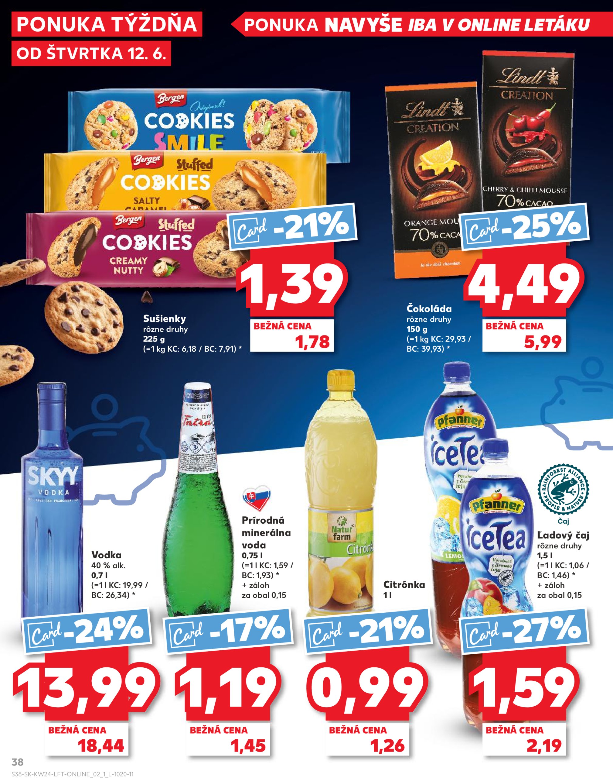 kaufland - Leták Kaufland platný od 12.06. do 18.06. - page: 38 kaufland - Leták Kaufland platný od 12.06. do 18.06. - page: 38
