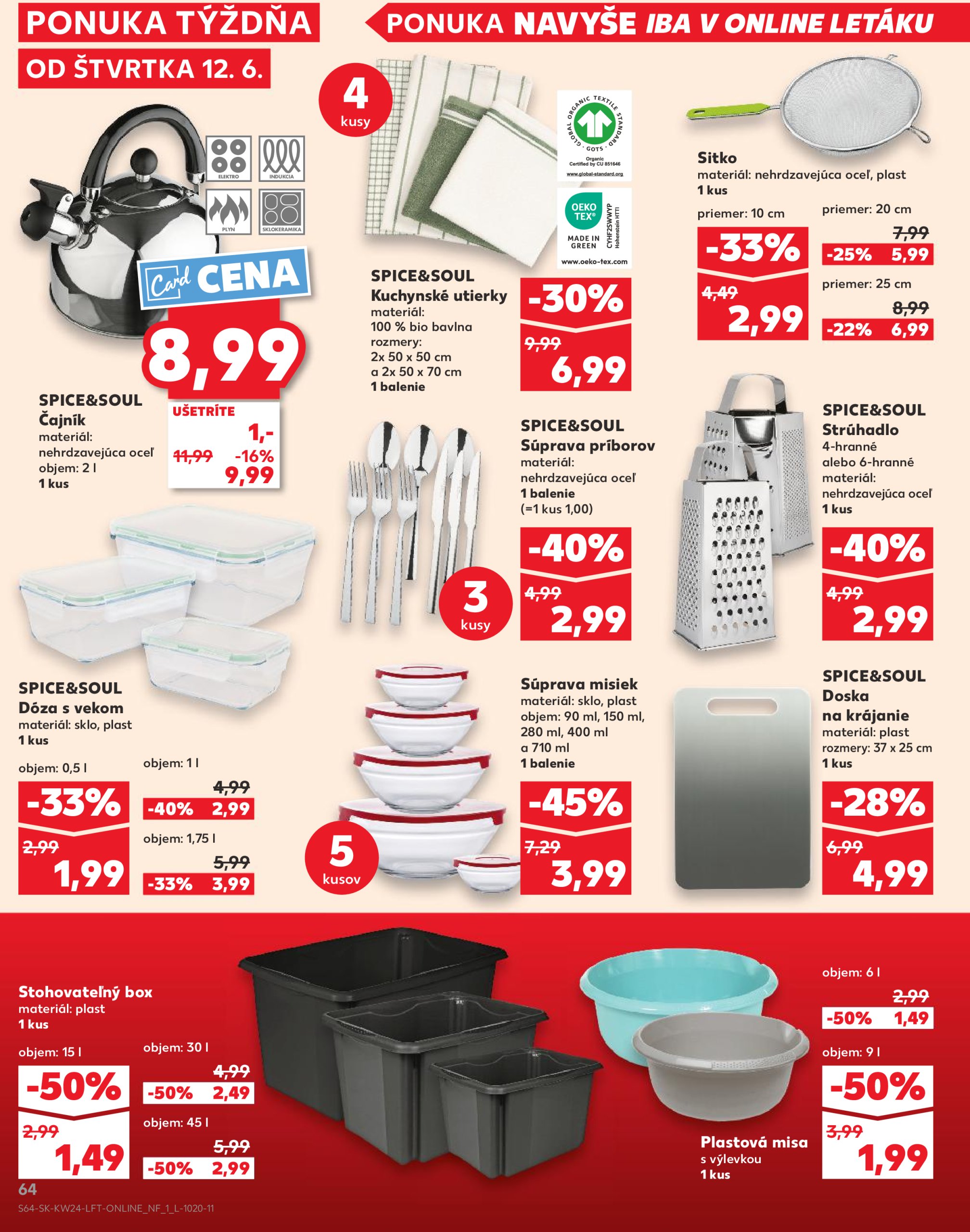 kaufland - Leták Kaufland platný od 12.06. do 18.06. - page: 64 kaufland - Leták Kaufland platný od 12.06. do 18.06. - page: 64