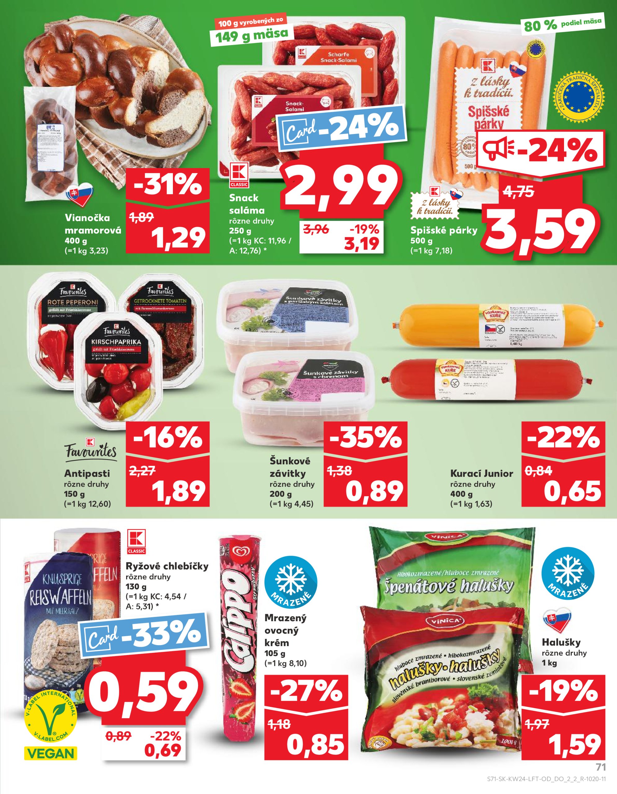 kaufland - Leták Kaufland platný od 12.06. do 18.06. - page: 71 kaufland - Leták Kaufland platný od 12.06. do 18.06. - page: 71
