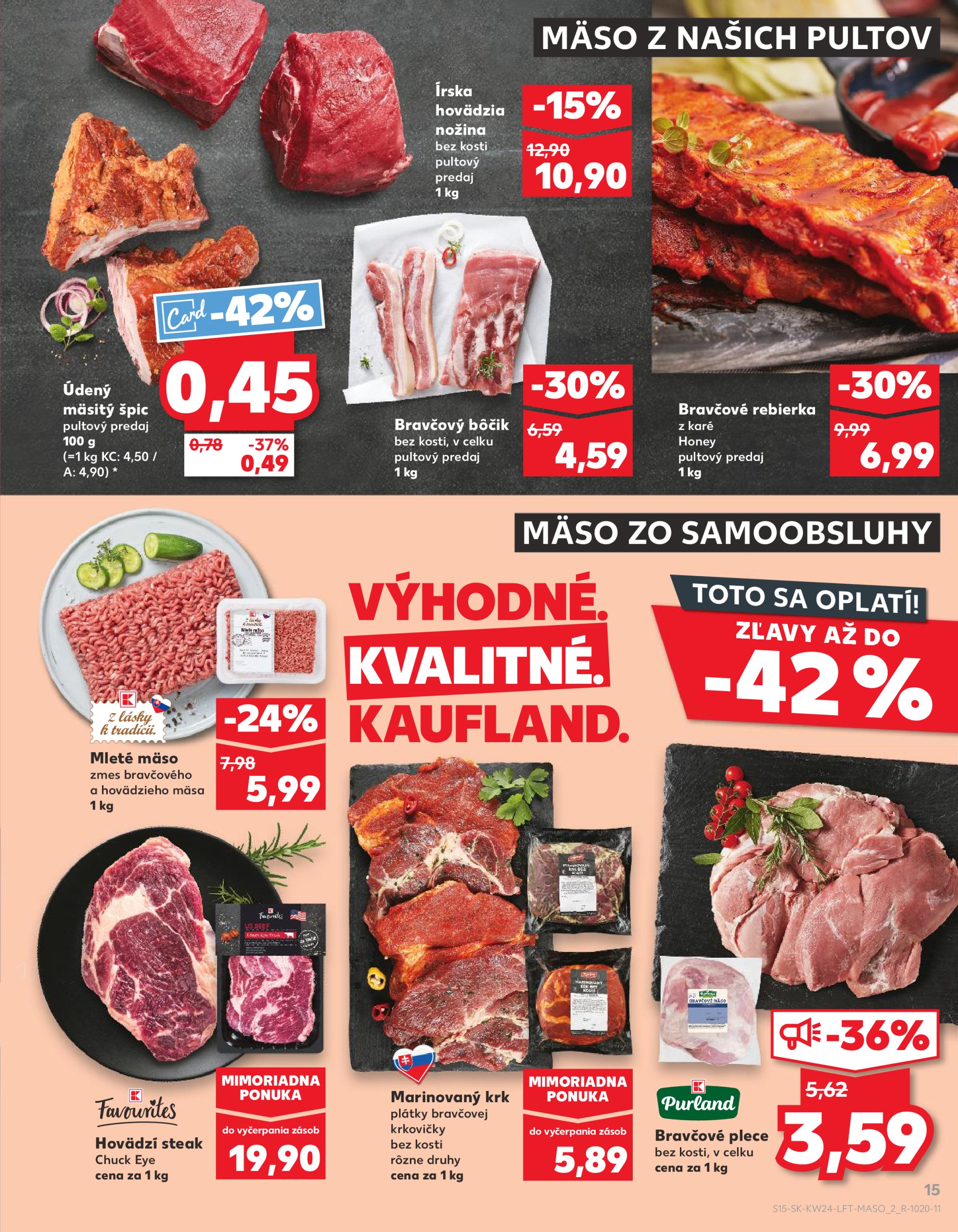 kaufland - Leták Kaufland platný od 12.06. do 18.06. - page: 15 kaufland - Leták Kaufland platný od 12.06. do 18.06. - page: 15