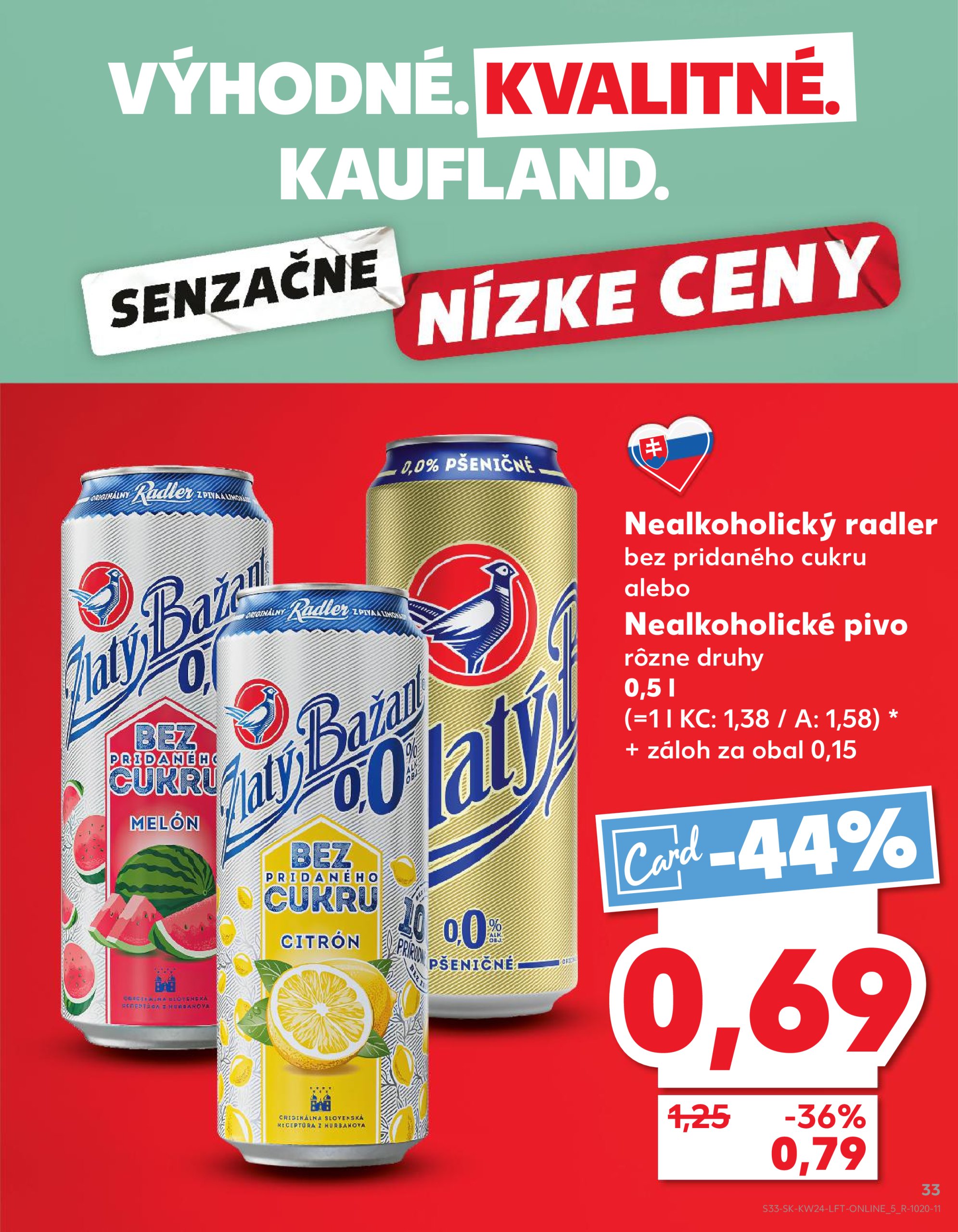 kaufland - Leták Kaufland platný od 12.06. do 18.06. - page: 33 kaufland - Leták Kaufland platný od 12.06. do 18.06. - page: 33