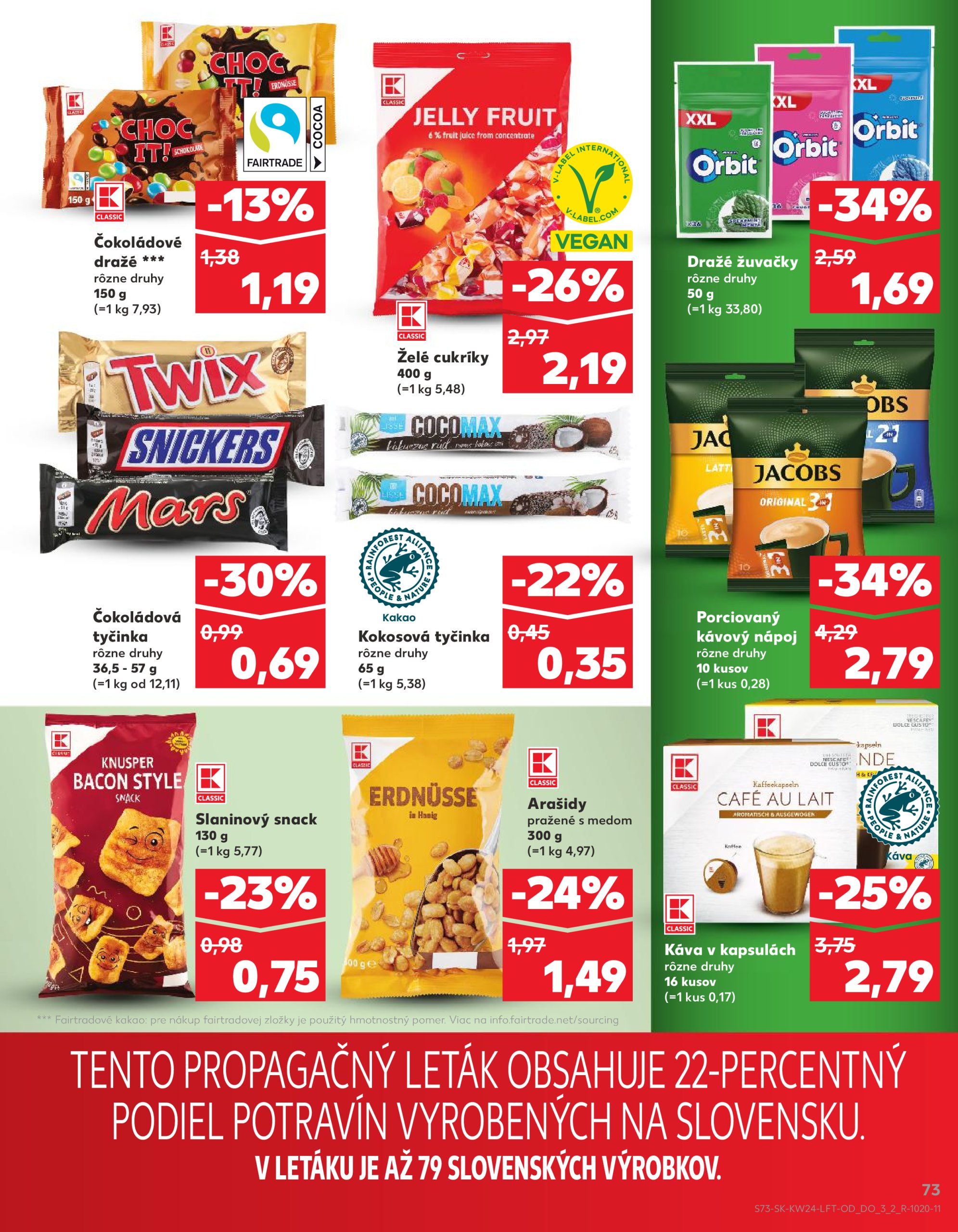 kaufland - Leták Kaufland platný od 12.06. do 18.06. - page: 73 kaufland - Leták Kaufland platný od 12.06. do 18.06. - page: 73