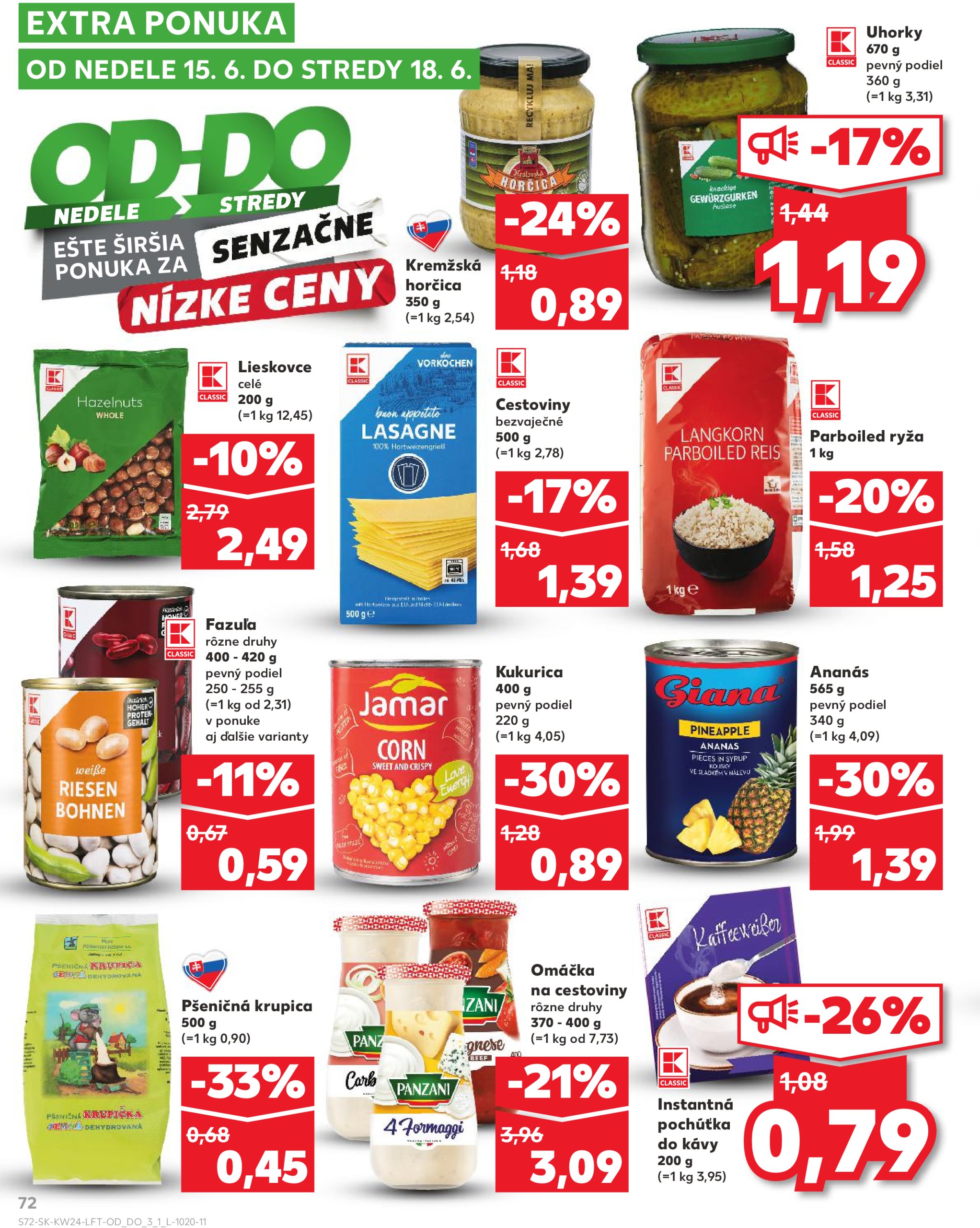 kaufland - Leták Kaufland platný od 12.06. do 18.06. - page: 72 kaufland - Leták Kaufland platný od 12.06. do 18.06. - page: 72