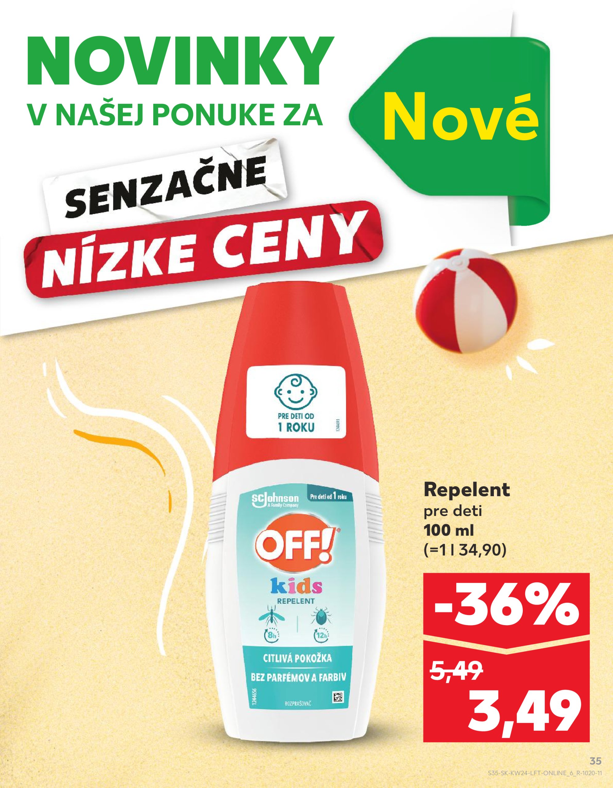 kaufland - Leták Kaufland platný od 12.06. do 18.06. - page: 35 kaufland - Leták Kaufland platný od 12.06. do 18.06. - page: 35