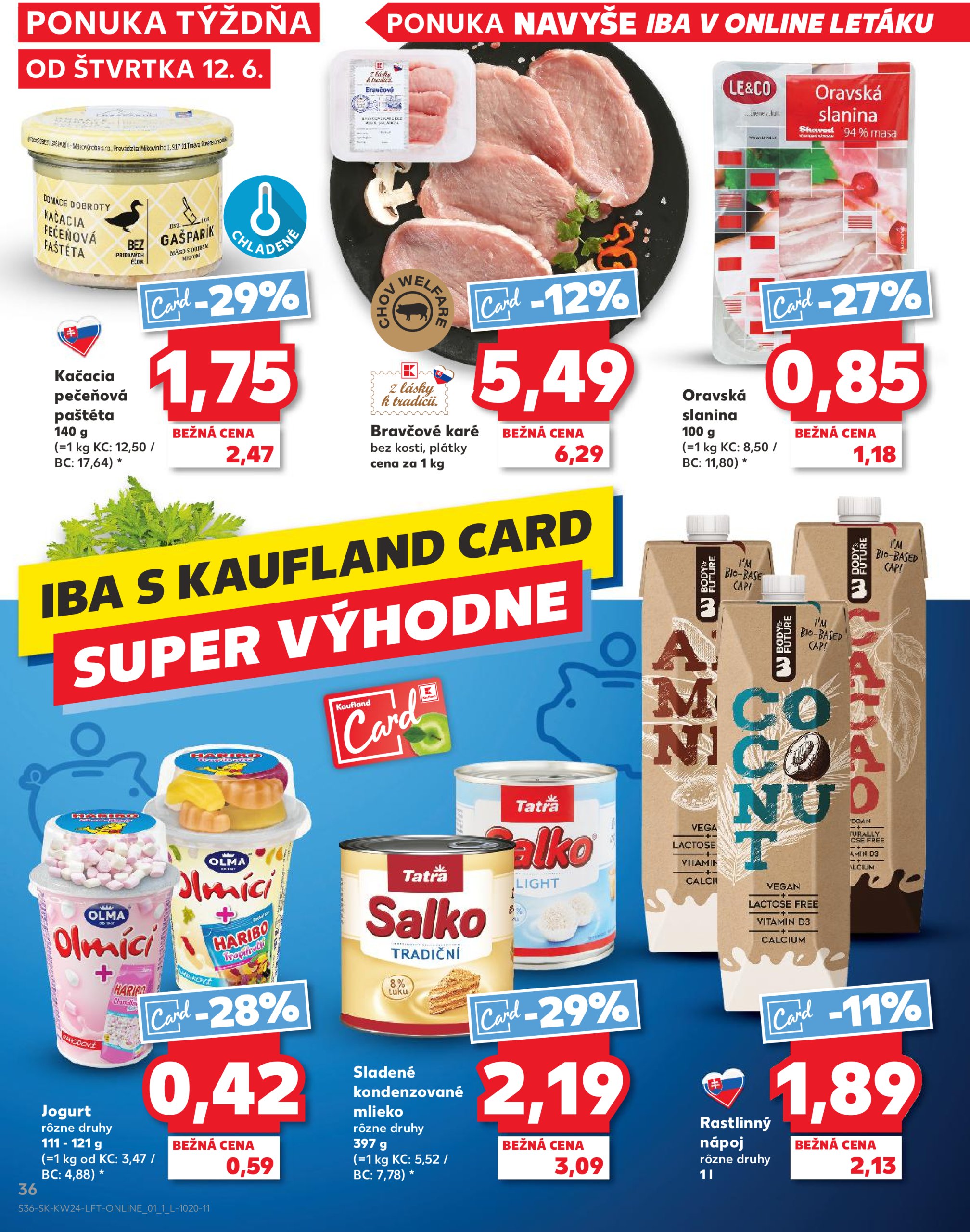 kaufland - Leták Kaufland platný od 12.06. do 18.06. - page: 36 kaufland - Leták Kaufland platný od 12.06. do 18.06. - page: 36