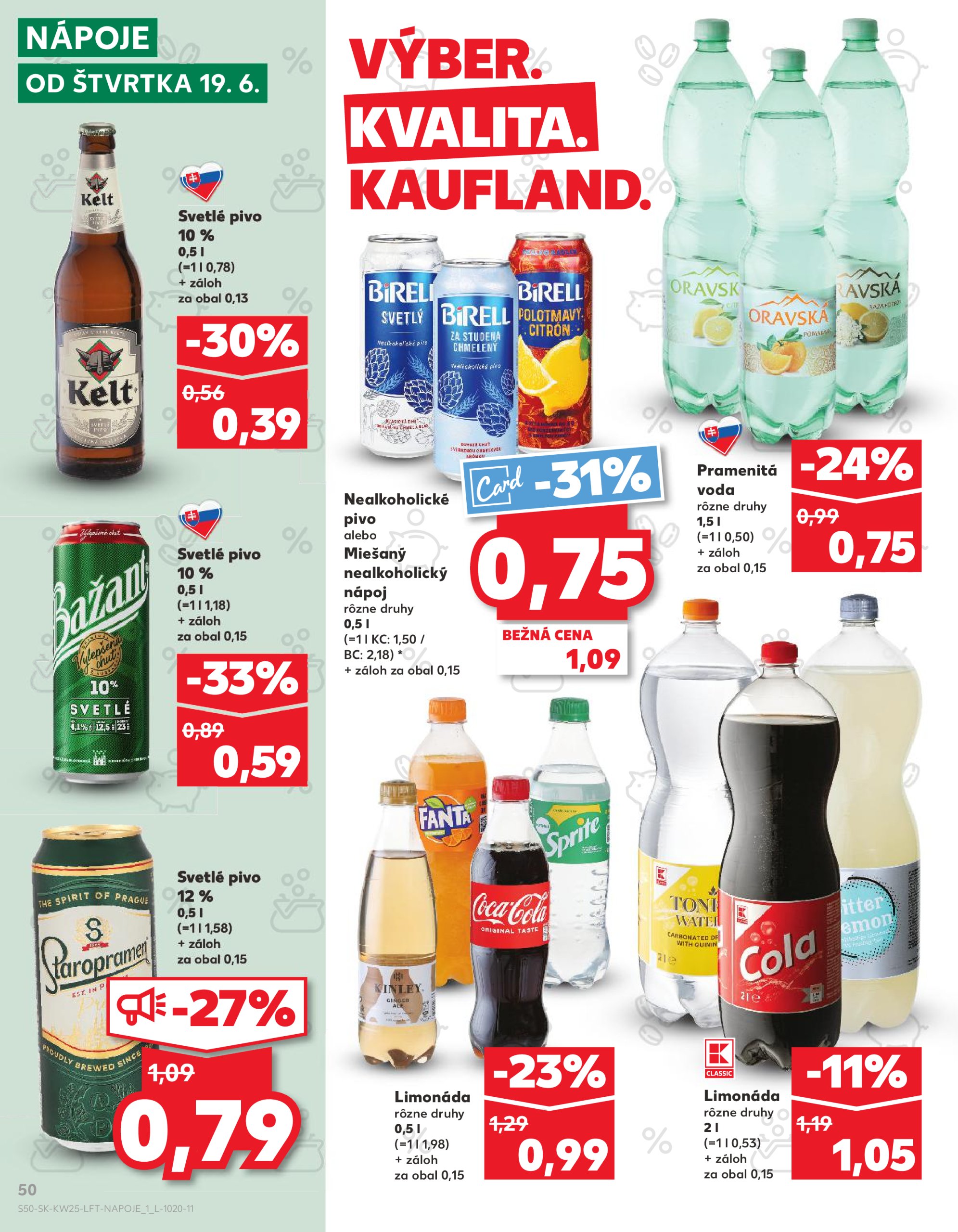 kaufland - Leták Kaufland platný od 19.06. do 25.06. - page: 50 kaufland - Leták Kaufland platný od 19.06. do 25.06. - page: 50