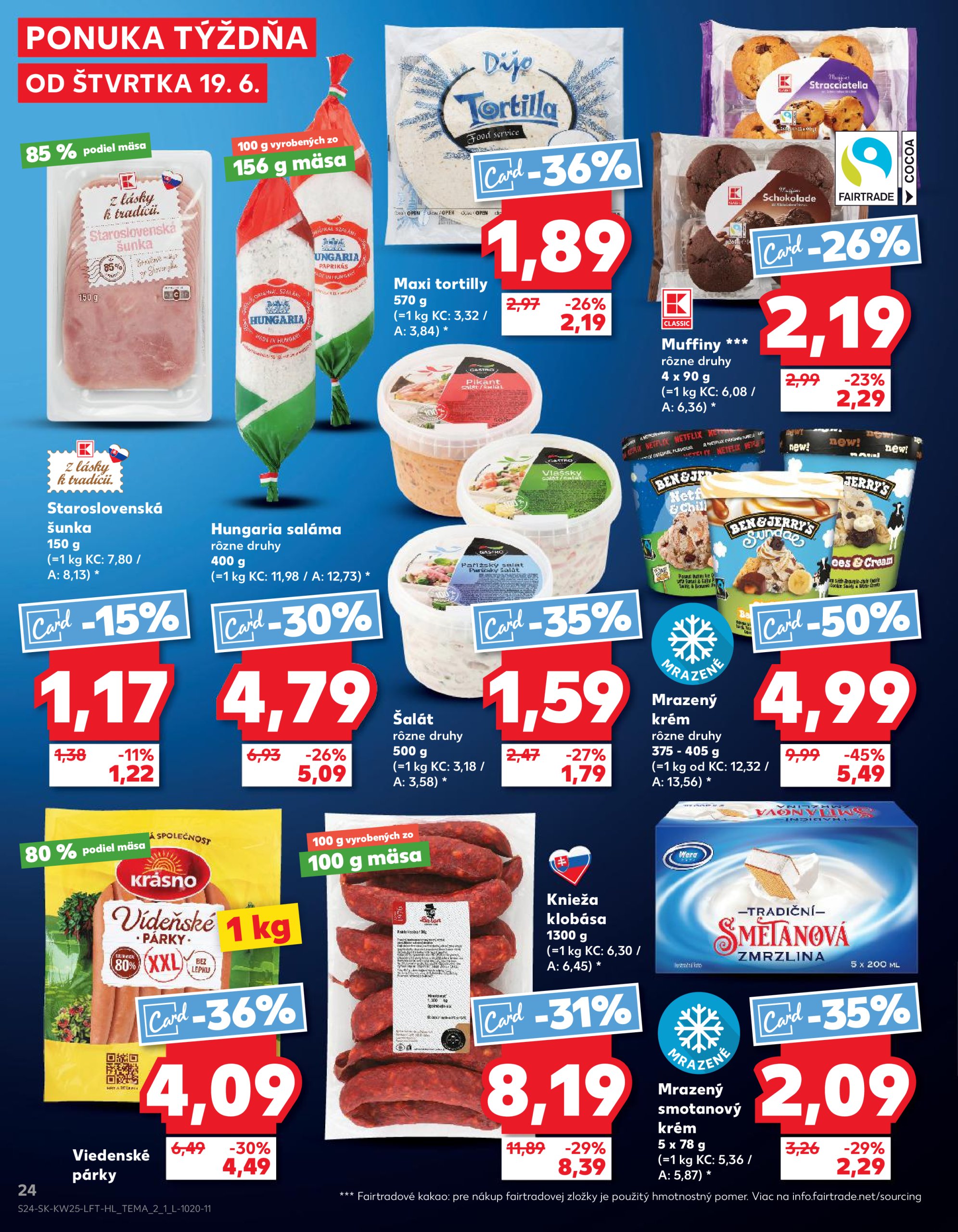 kaufland - Leták Kaufland platný od 19.06. do 25.06. - page: 24 kaufland - Leták Kaufland platný od 19.06. do 25.06. - page: 24
