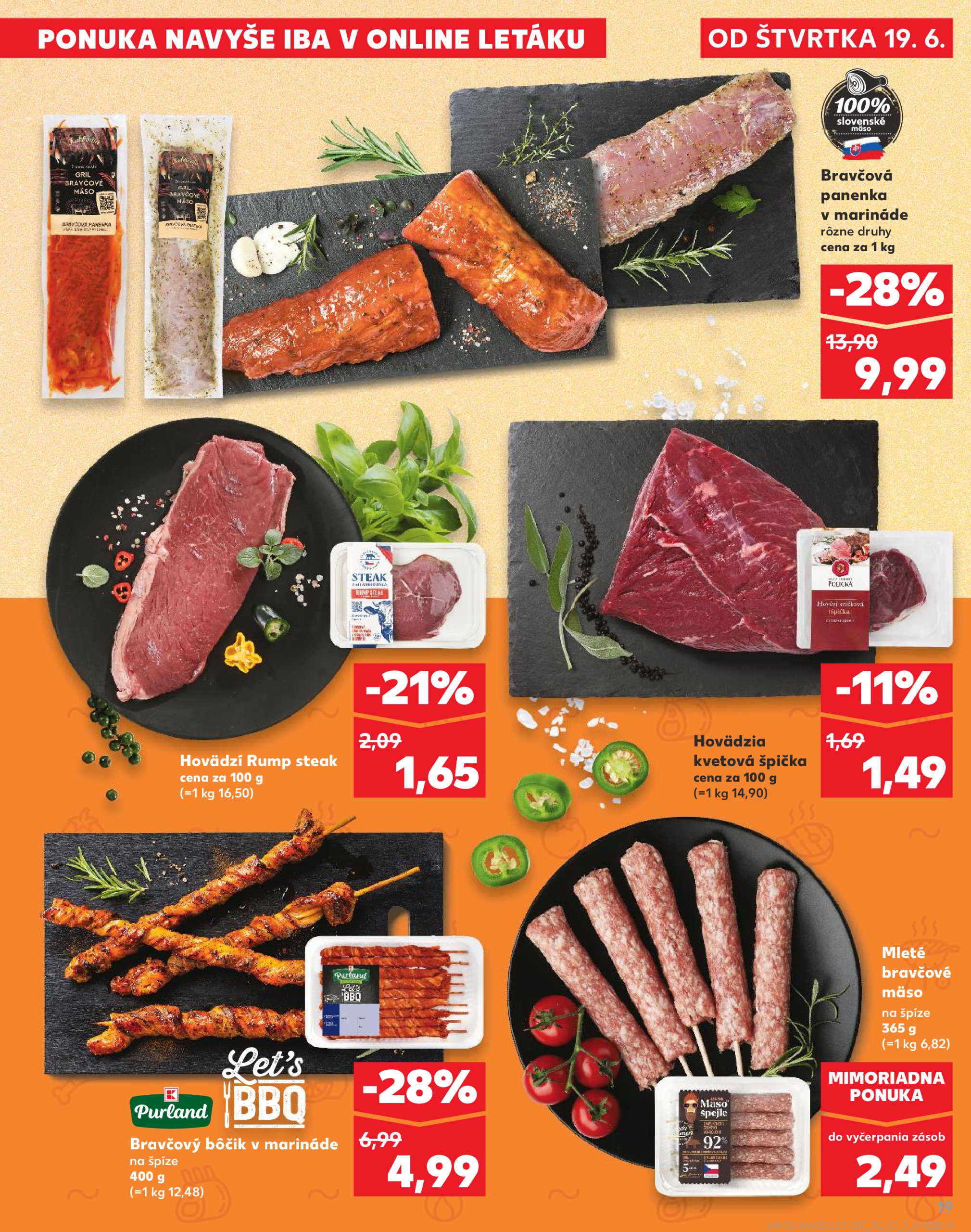 kaufland - Leták Kaufland platný od 19.06. do 25.06. - page: 19 kaufland - Leták Kaufland platný od 19.06. do 25.06. - page: 19