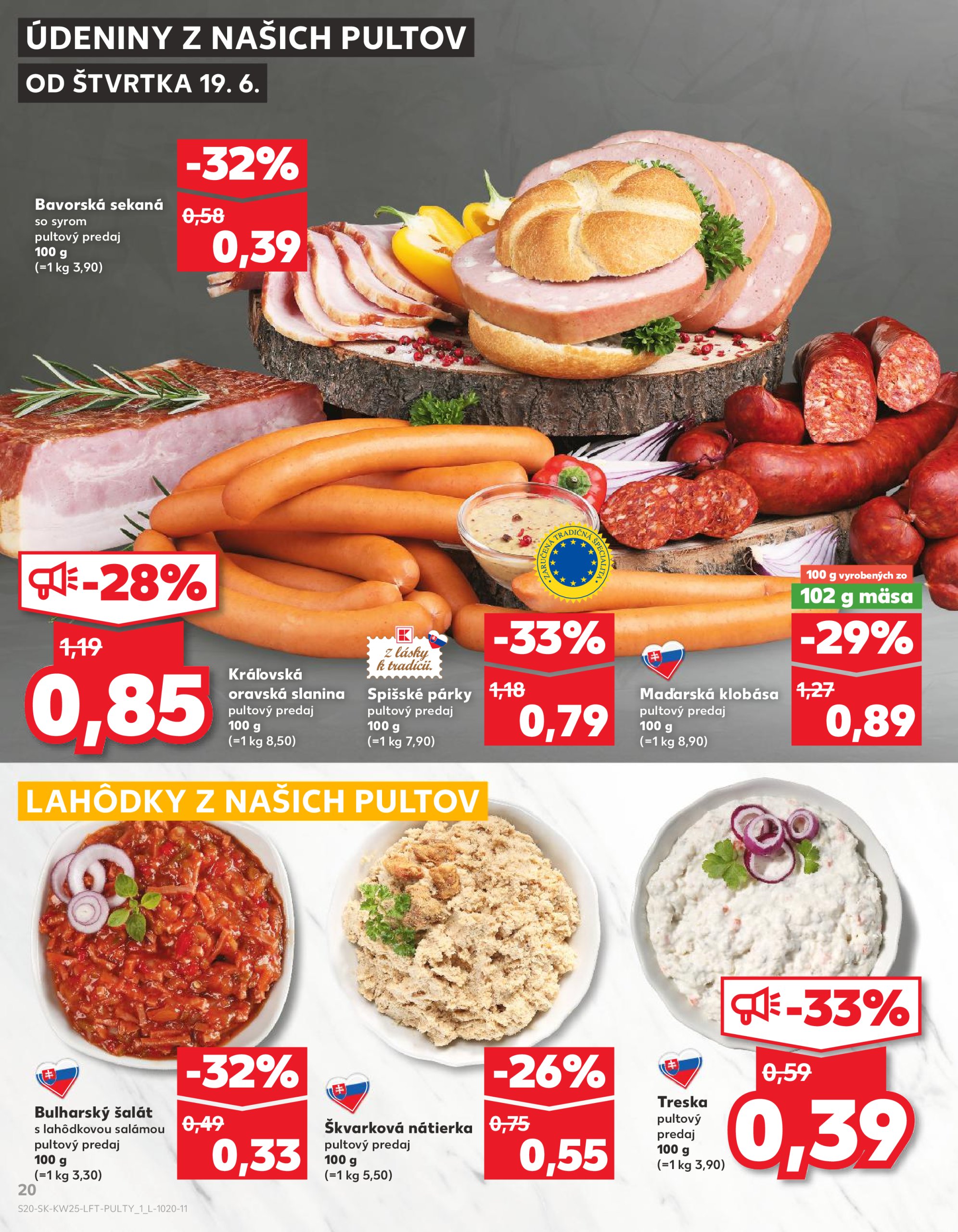kaufland - Leták Kaufland platný od 19.06. do 25.06. - page: 20 kaufland - Leták Kaufland platný od 19.06. do 25.06. - page: 20