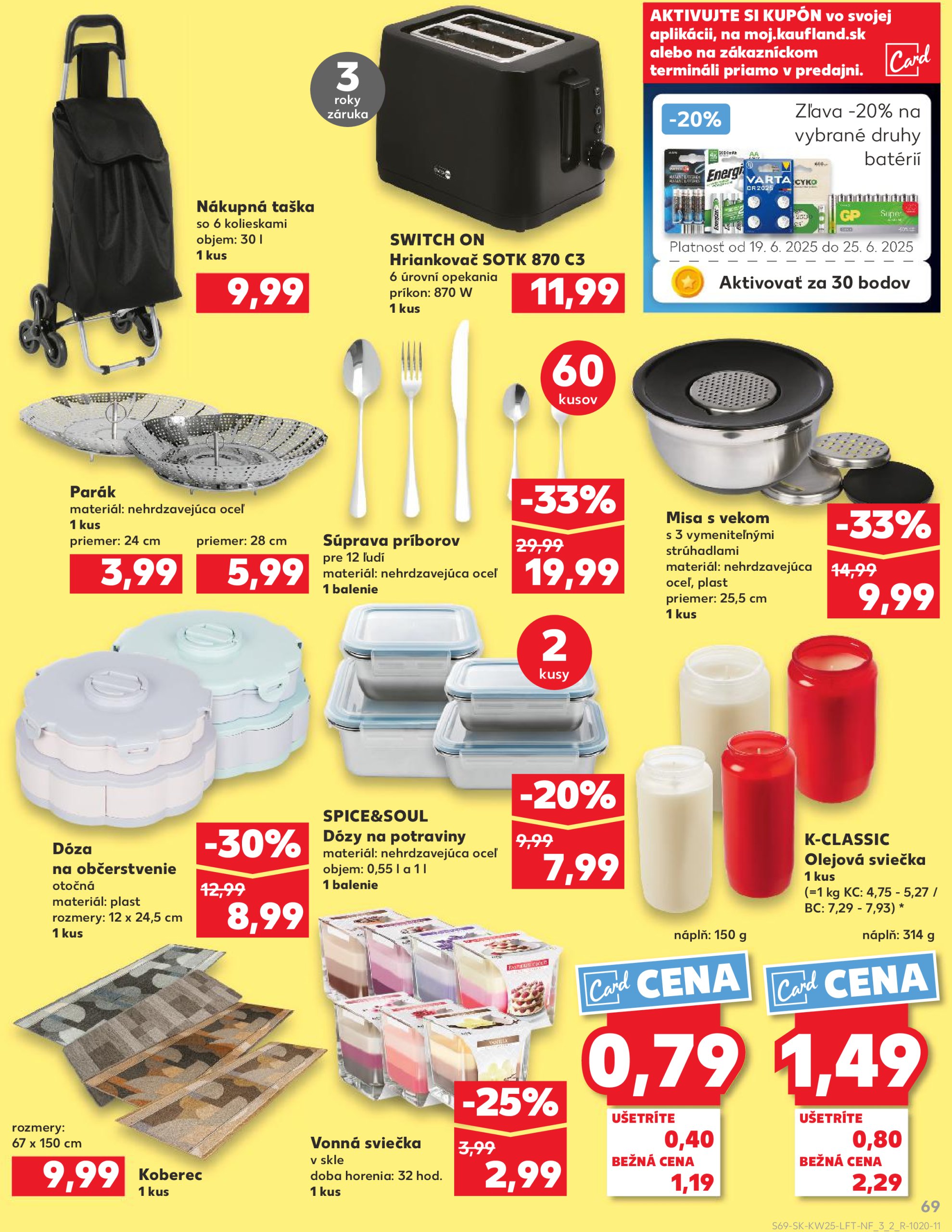 kaufland - Leták Kaufland platný od 19.06. do 25.06. - page: 69 kaufland - Leták Kaufland platný od 19.06. do 25.06. - page: 69