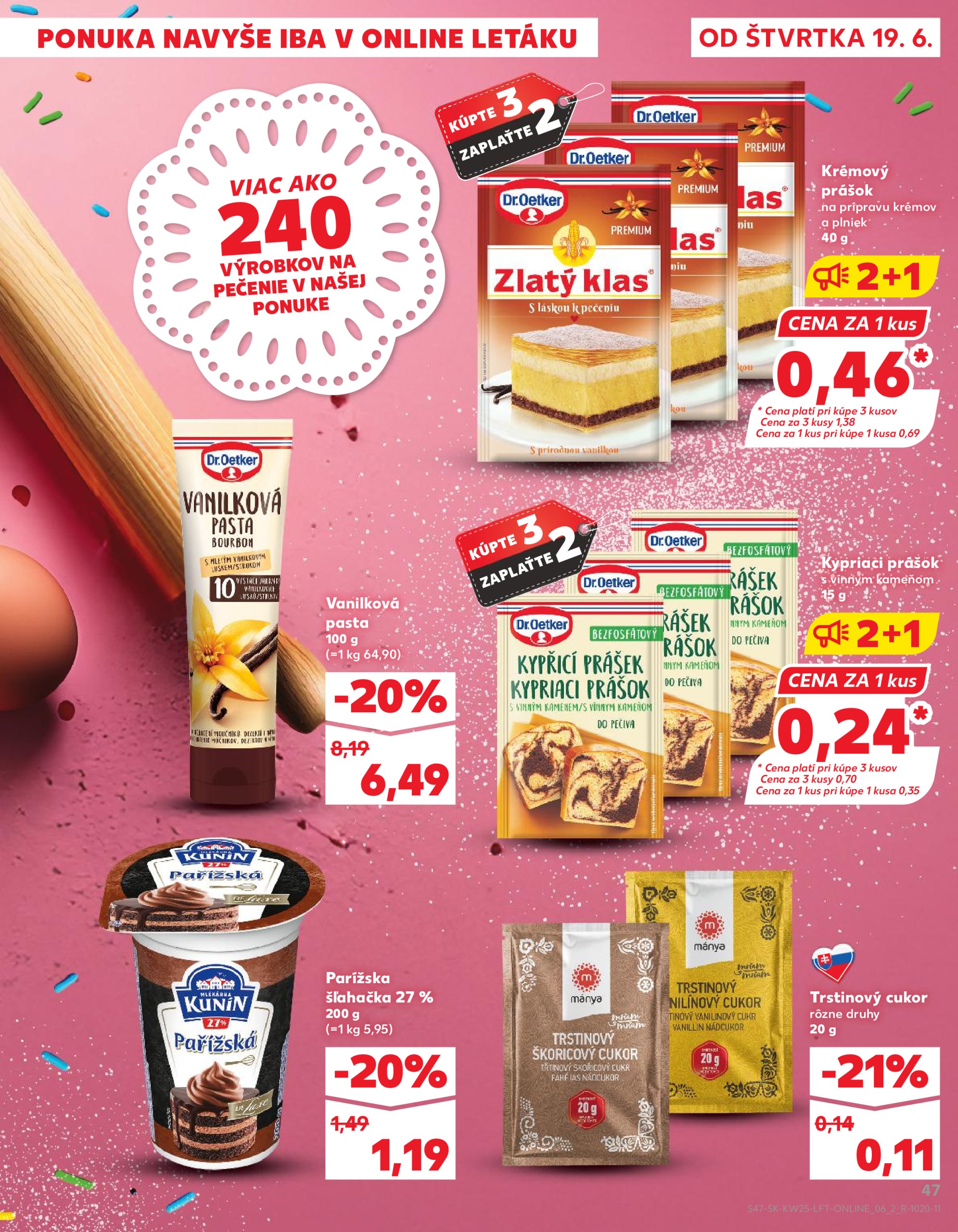 kaufland - Leták Kaufland platný od 19.06. do 25.06. - page: 47 kaufland - Leták Kaufland platný od 19.06. do 25.06. - page: 47