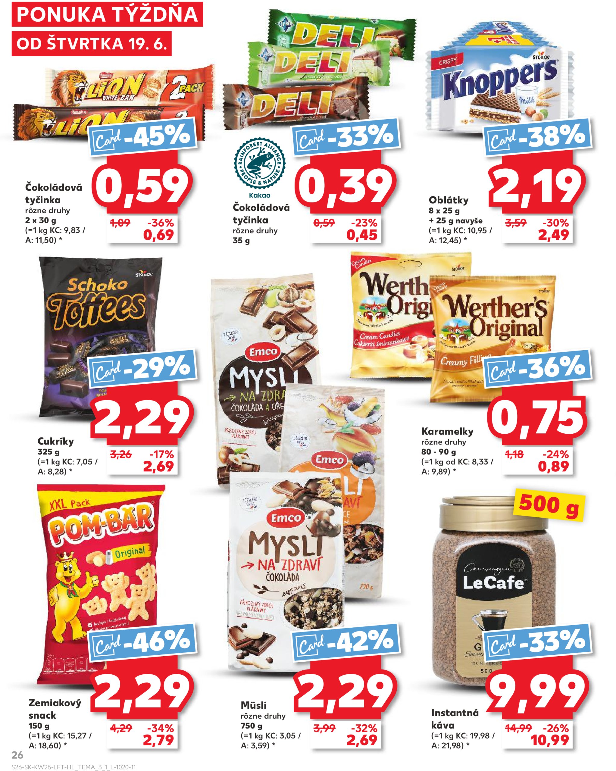 kaufland - Leták Kaufland platný od 19.06. do 25.06. - page: 26 kaufland - Leták Kaufland platný od 19.06. do 25.06. - page: 26