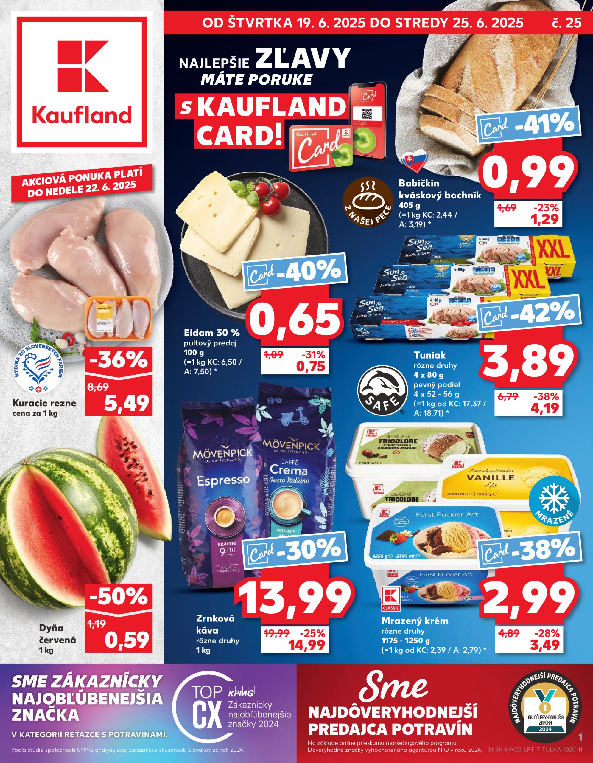 kaufland - Leták Kaufland platný od 19.06. do 25.06.